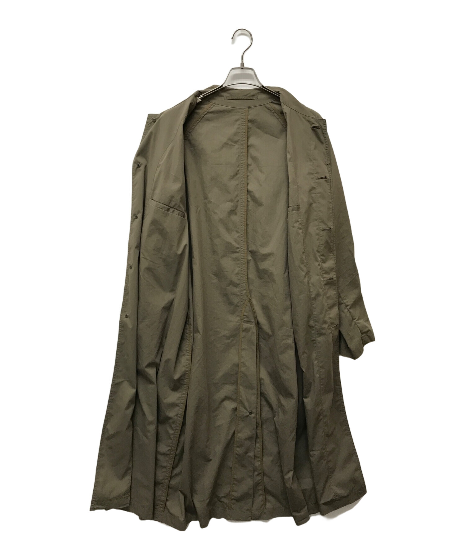 STEVEN ALAN (スティーブンアラン) TYPEWRITER BAL COLLAR COAT-BOLD カーキ サイズ:XL