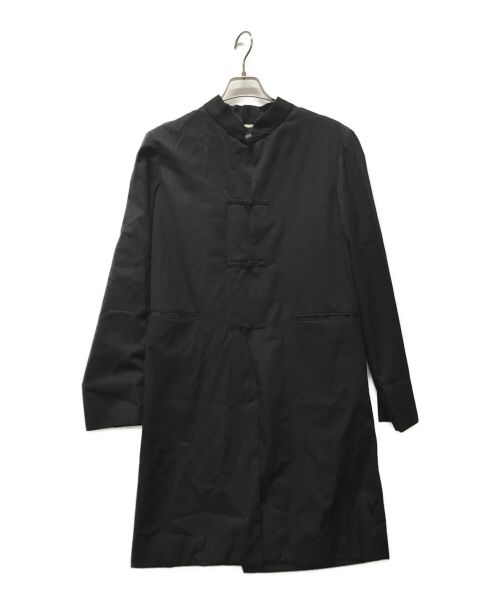 【中古・古着通販】COMME des GARCONS HOMME PLUS (コムデギャルソンオムプリュス) スタッズチャイナコート ブラック サイズ:M｜ブランド・古着通販  トレファク公式【TREFAC FASHION】スマホサイト