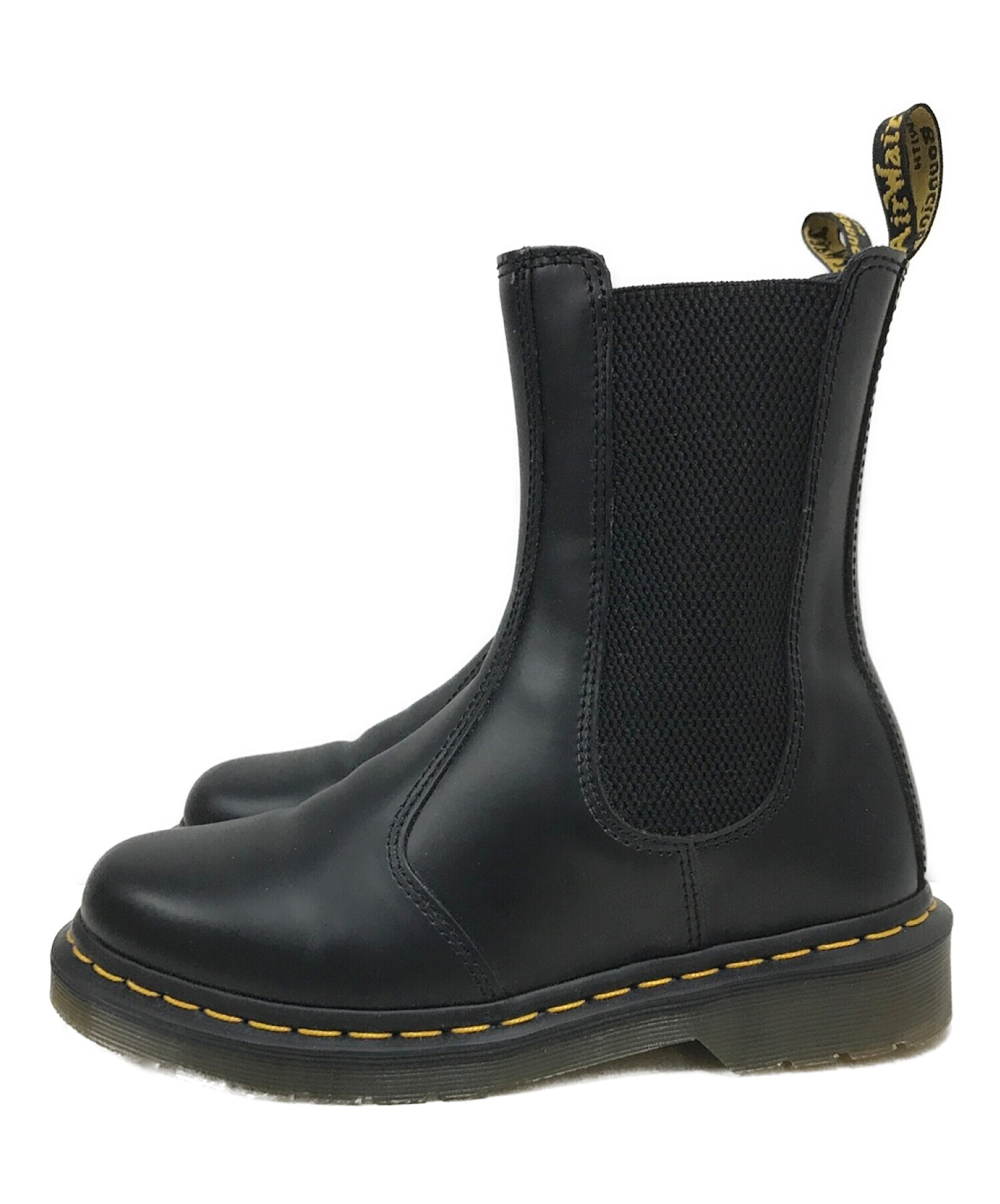 中古・古着通販】Dr.Martens (ドクターマーチン) チェルシーサイドゴア レザーブーツ ブラック サイズ:US７｜ブランド・古着通販  トレファク公式【TREFAC FASHION】スマホサイト