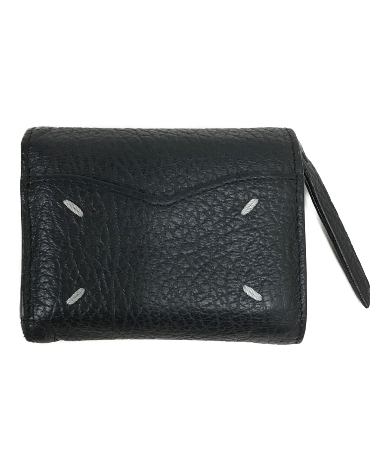 Maison Margiela (メゾンマルジェラ) 3つ折り財布 ブラック サイズ:表記なし