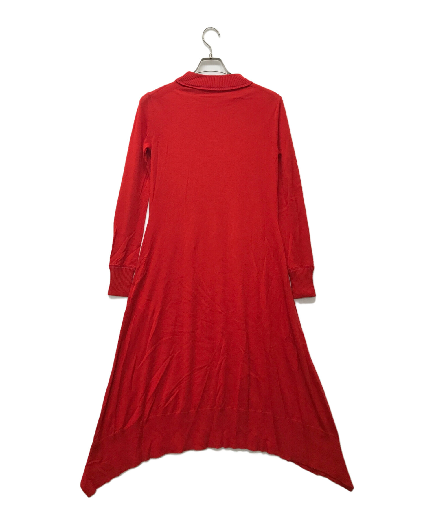 中古・古着通販】sacai (サカイ) Cashmere Knit Dress レッド サイズ:1｜ブランド・古着通販 トレファク公式【TREFAC  FASHION】スマホサイト