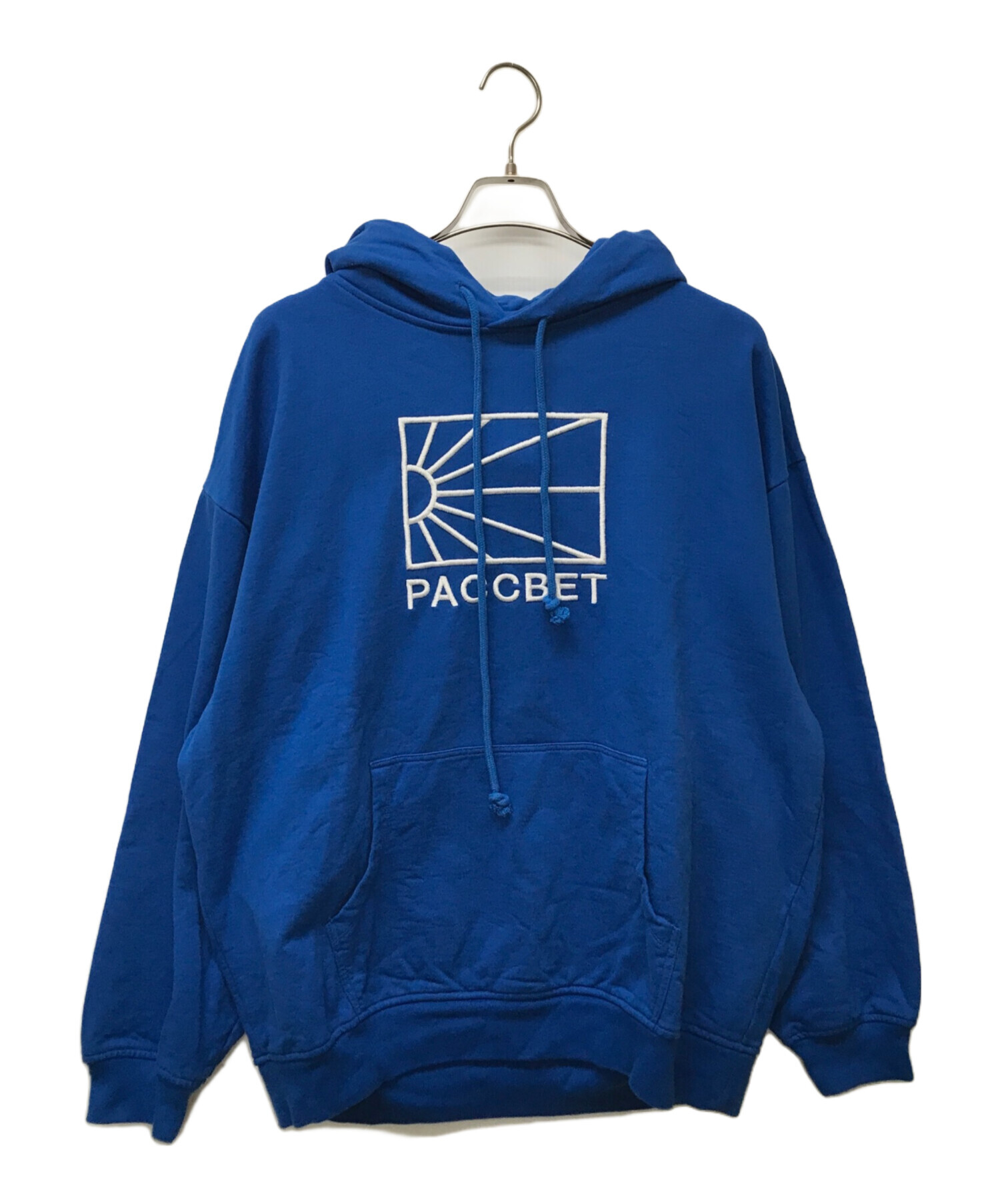 中古・古着通販】PACCBET (ラスベート) プルオーバーパーカー ブルー サイズ:XL｜ブランド・古着通販 トレファク公式【TREFAC  FASHION】スマホサイト