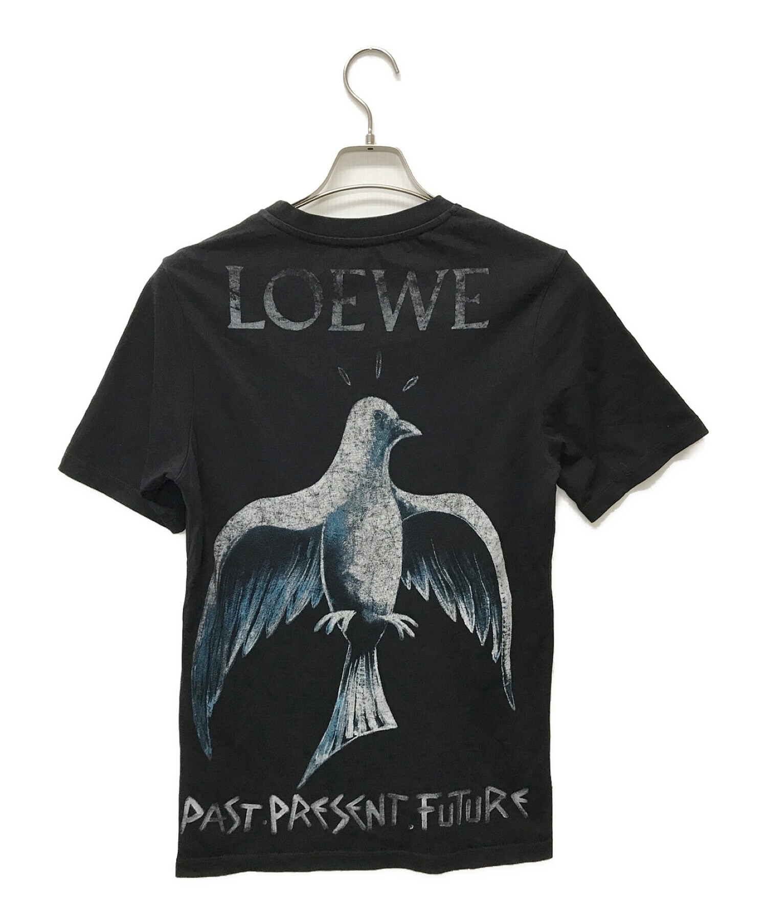 LOEWE (ロエベ) ペイントTシャツ ブラック サイズ:SIZE XS