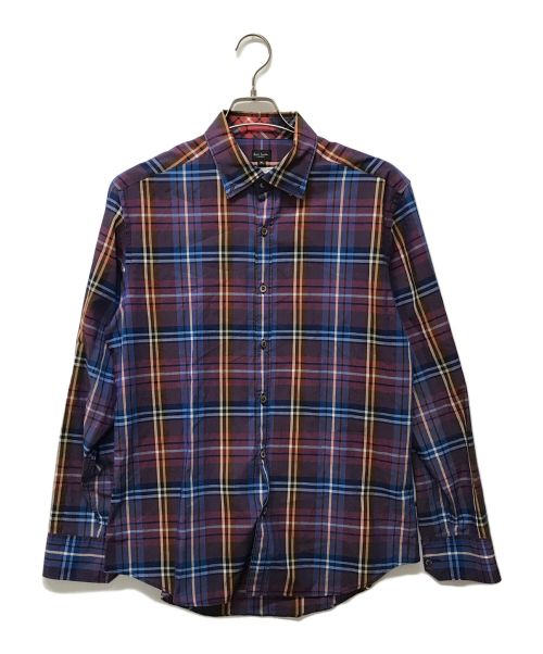 【中古・古着通販】Paul Smith (ポールスミス) シアーチェックシャツ ネイビー サイズ:XL｜ブランド・古着通販  トレファク公式【TREFAC FASHION】スマホサイト