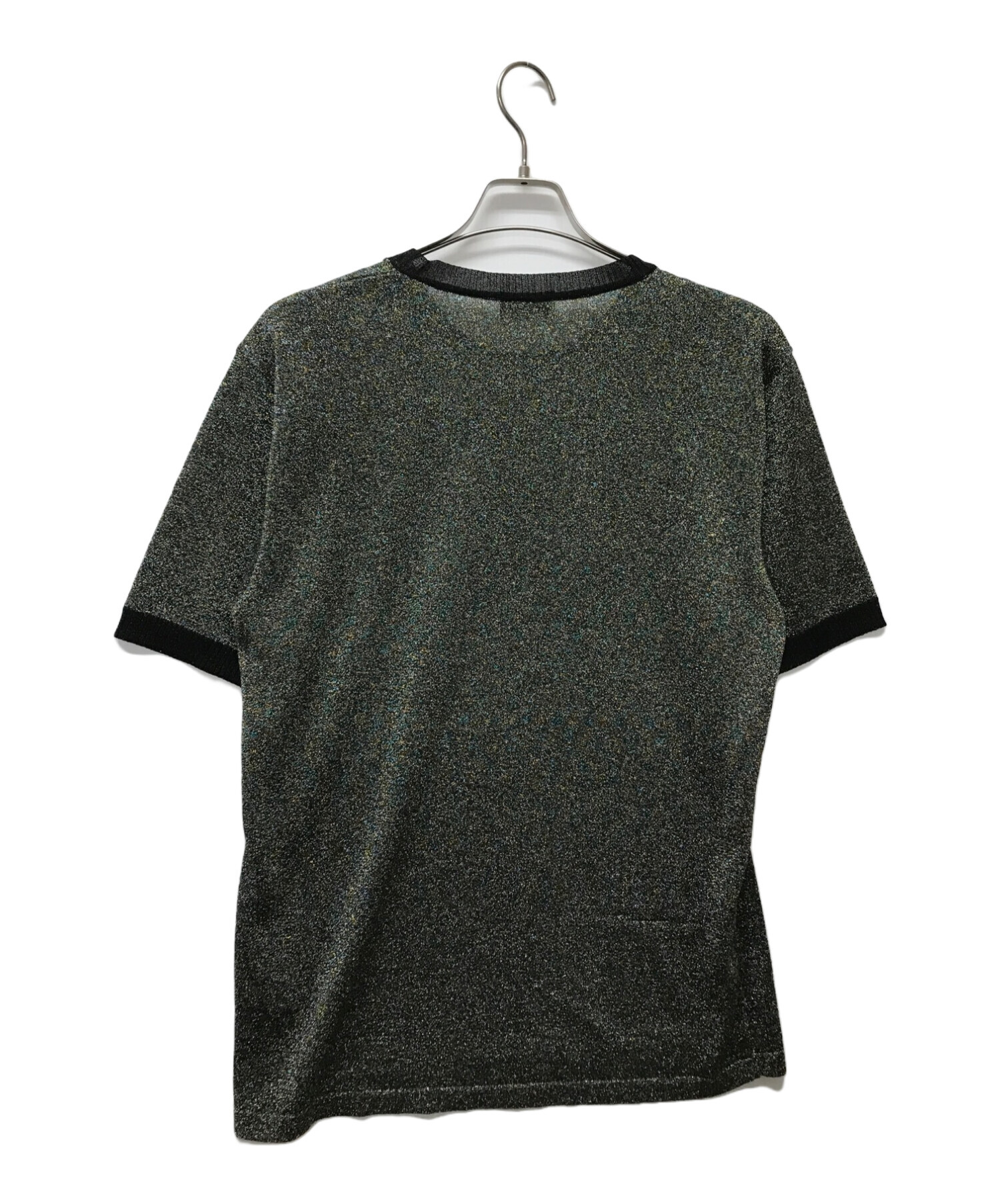 BED J.W. FORD (ベッドフォード) Trim Knitting T-Shirts-Mix ブラック サイズ:size3