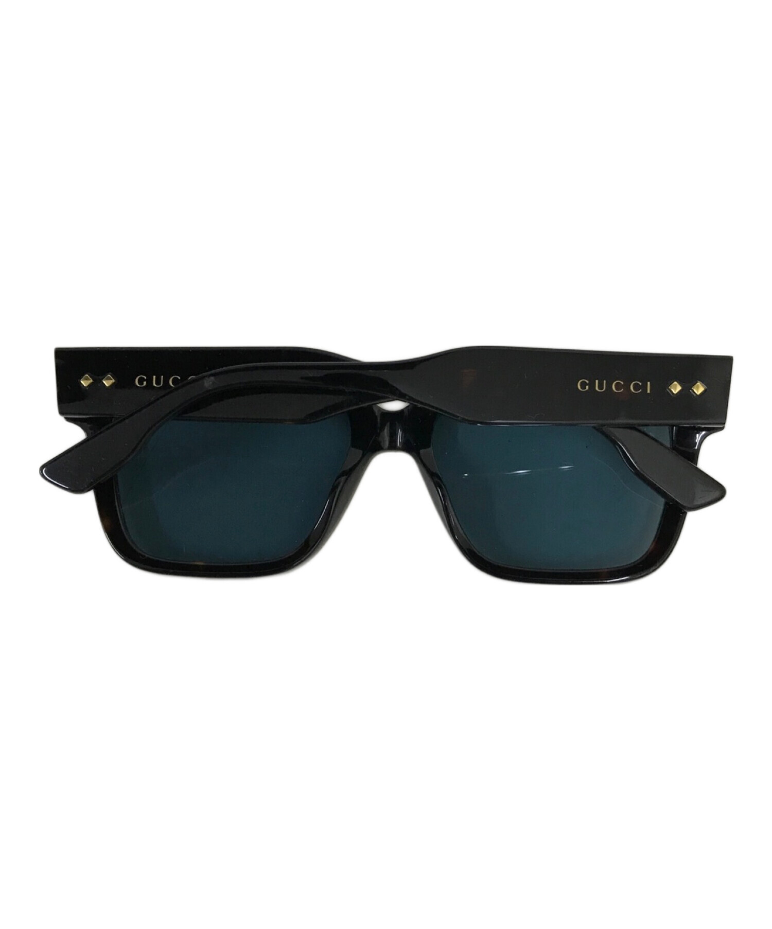 中古・古着通販】GUCCI (グッチ) スクエアサングラス ブラック サイズ:54□18-145｜ブランド・古着通販 トレファク公式【TREFAC  FASHION】スマホサイト