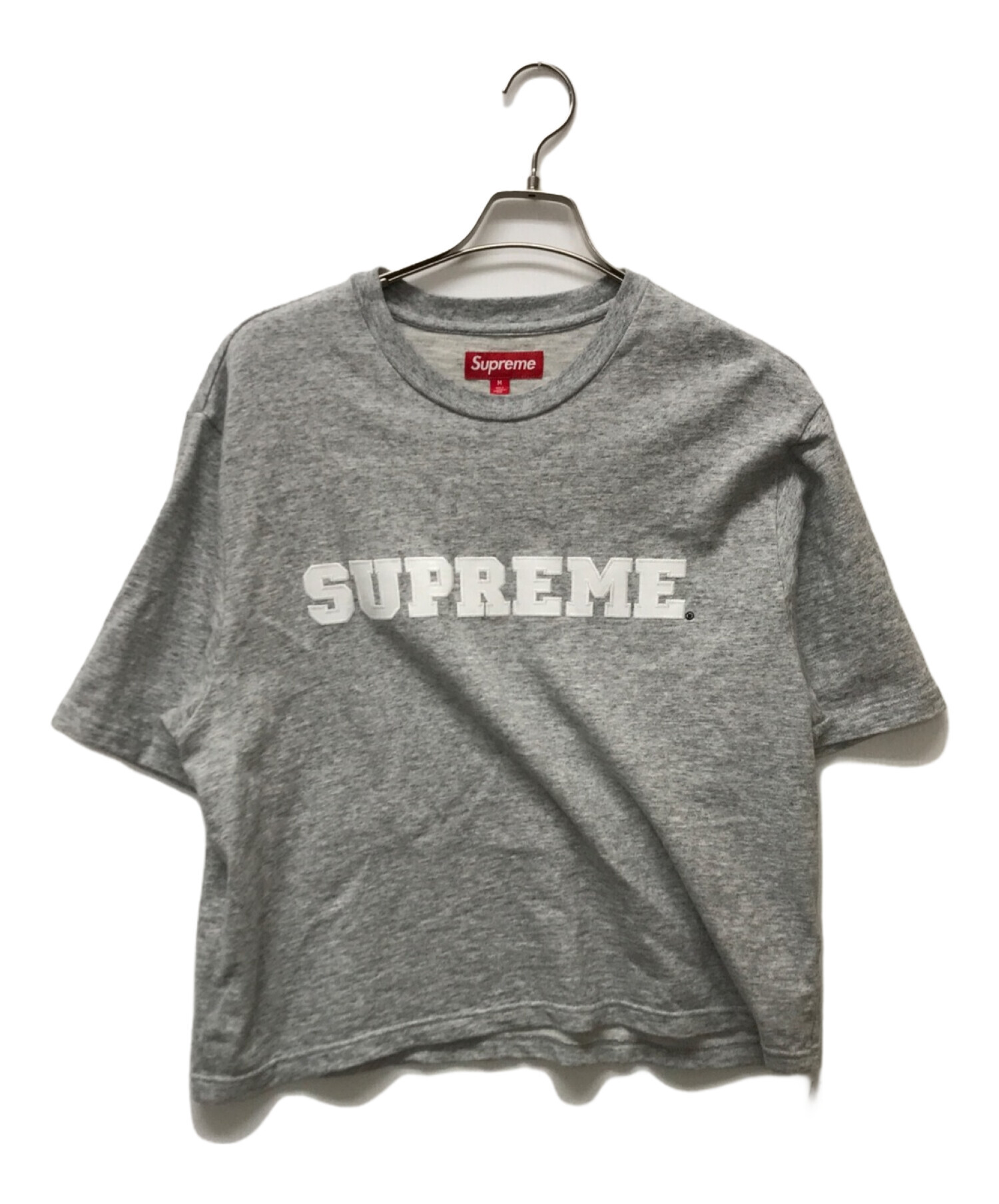 Supreme (シュプリーム) ロゴTシャツ グレー サイズ:M