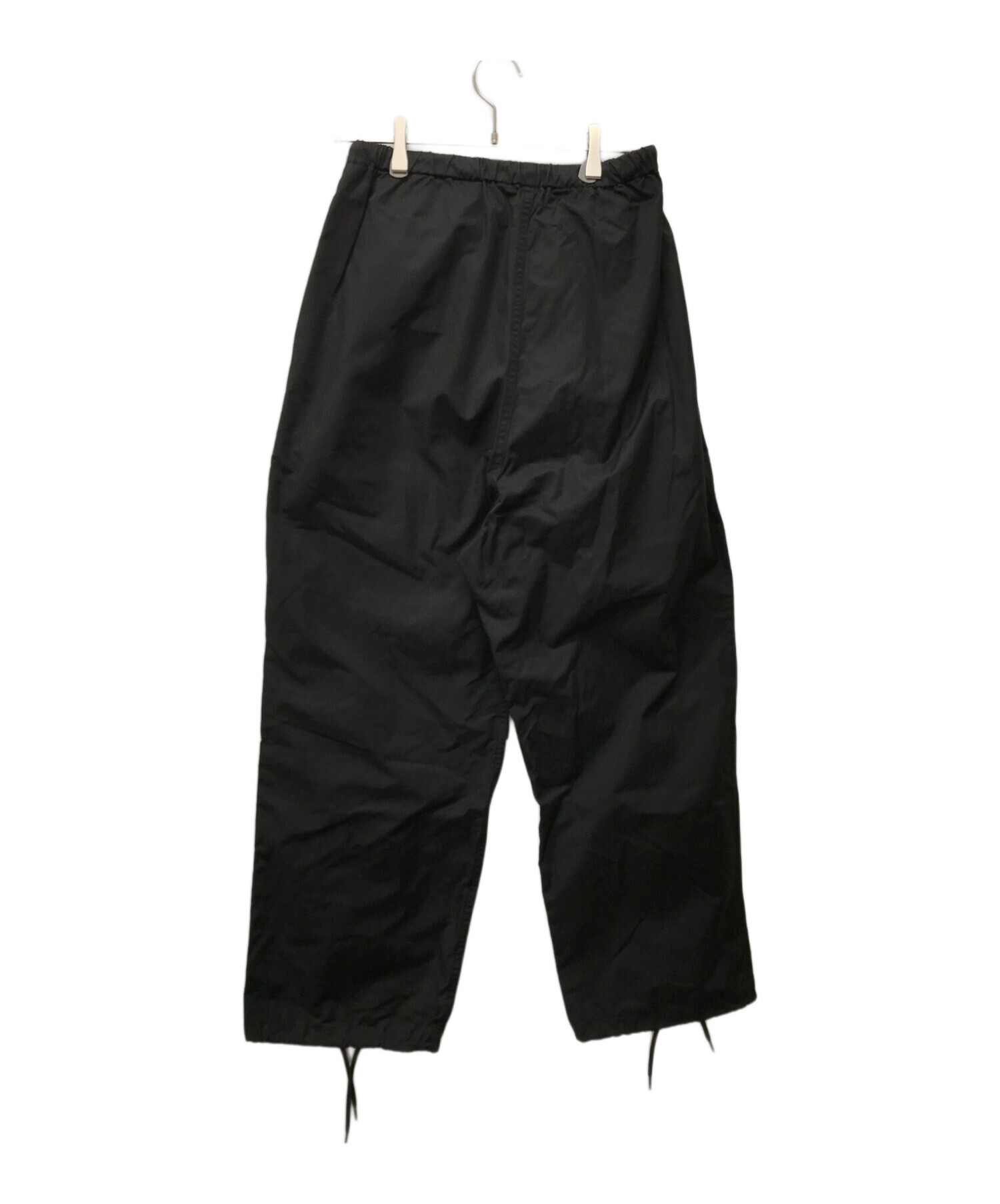 H BEAUTY&YOUTH (エイチ ビューティアンドユース) FATIGUE EASY PANTS ブラック サイズ:M