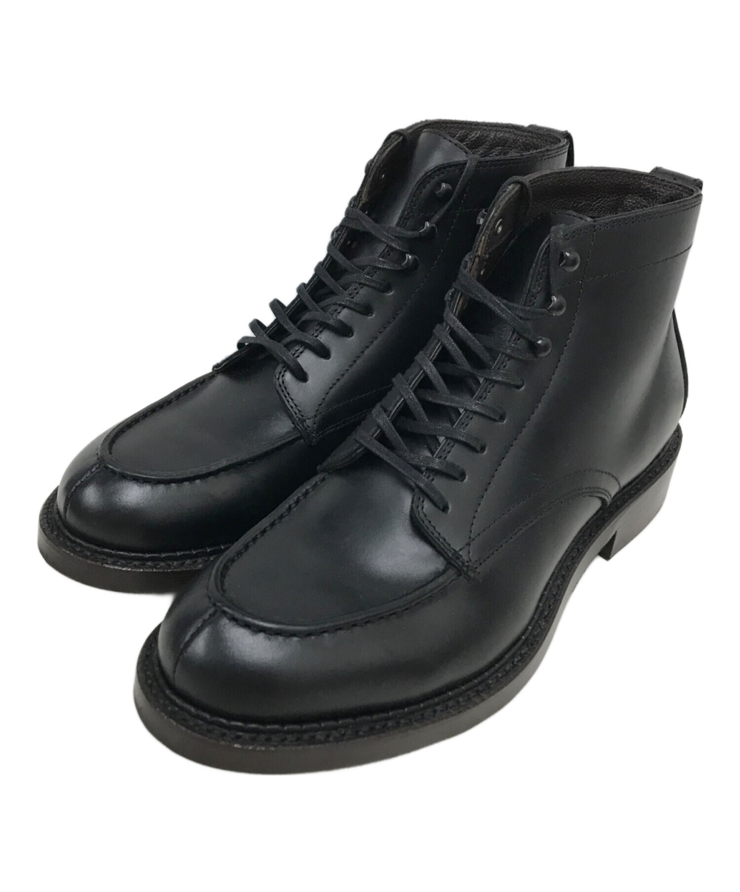 RUTT SHOES (ラッドシューズ) SPLIT V TIP BOOTS ブラック サイズ:7