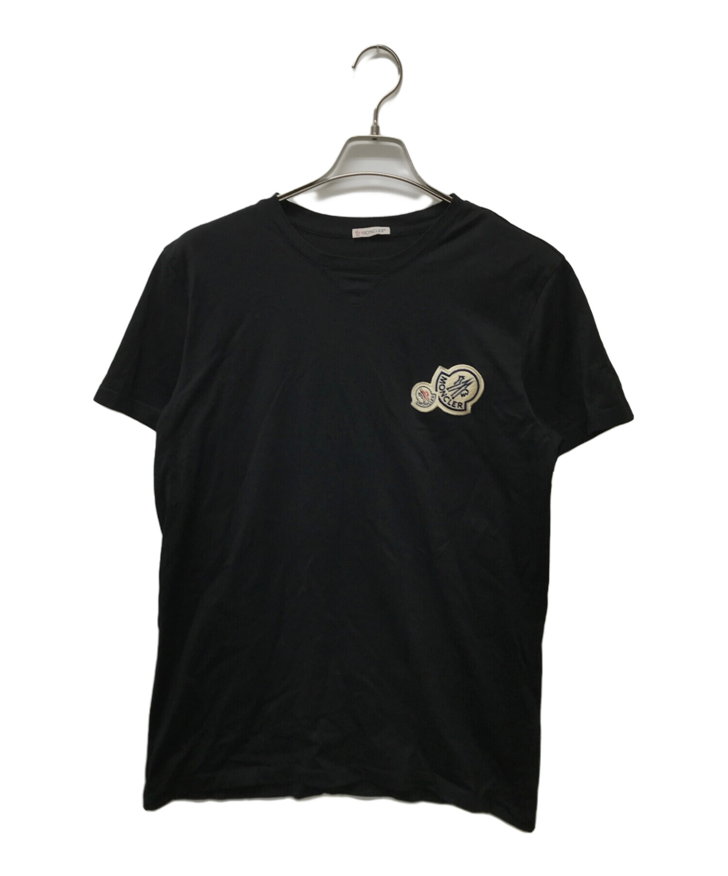 MONCLER モンクレール ダブルワッペン Tシャツ eE3gF-m92796758360 Tシャツ/カットソー(半袖/袖なし) |  clap-info.net