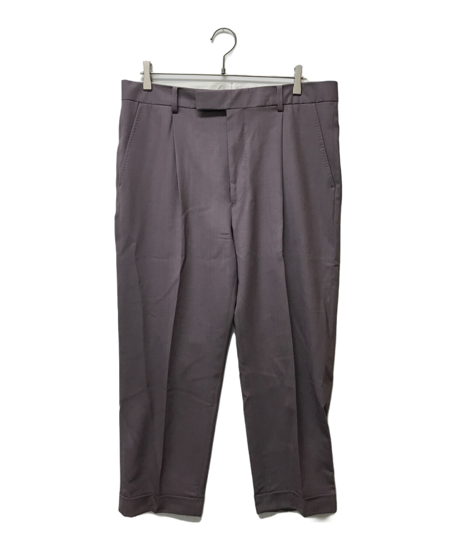 中古・古着通販】WACKO MARIA (ワコマリア) PLEATED TROUSERS(TYPE-2) パープル サイズ:XL｜ブランド・古着通販  トレファク公式【TREFAC FASHION】スマホサイト