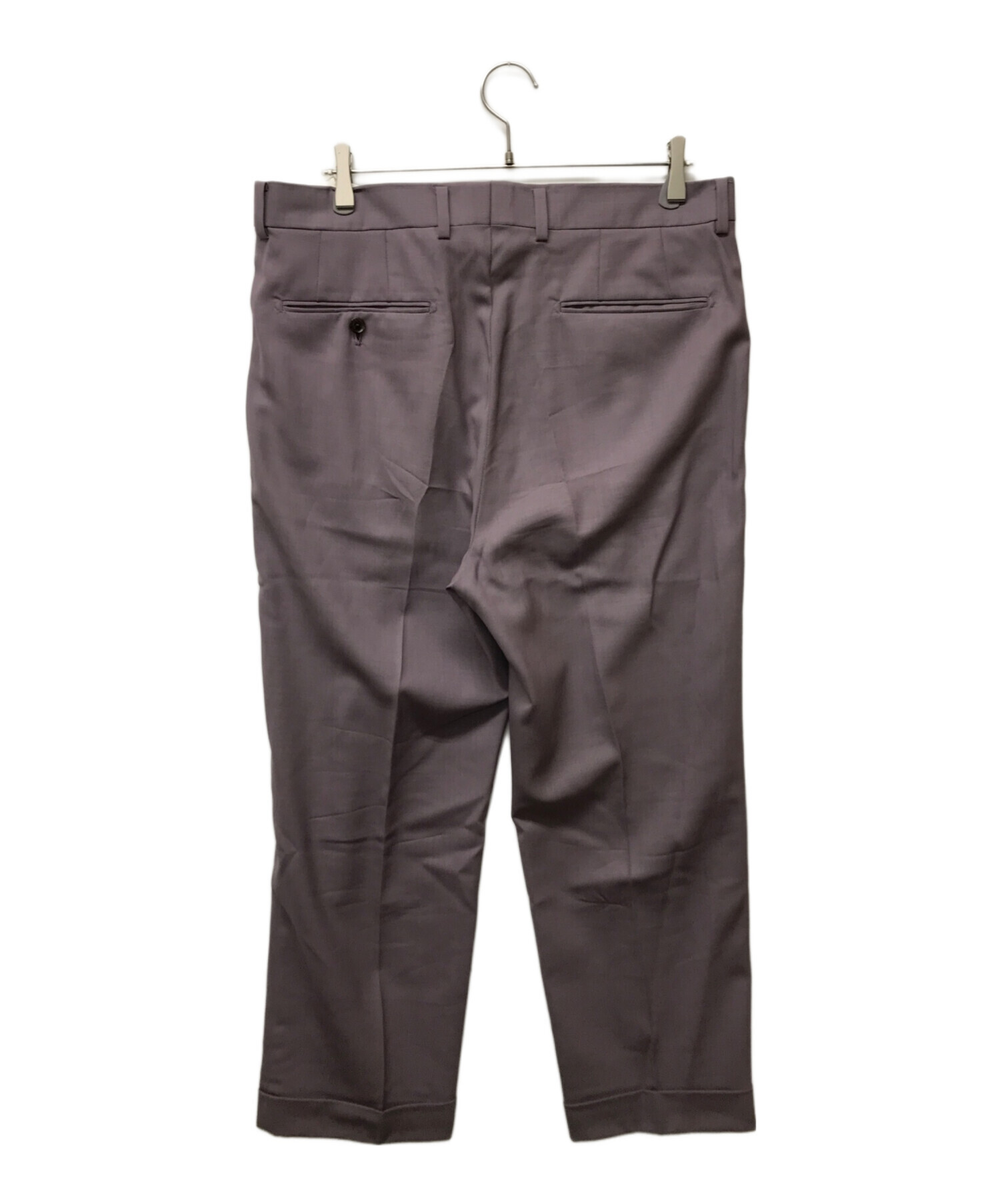 中古・古着通販】WACKO MARIA (ワコマリア) PLEATED TROUSERS(TYPE-2) パープル サイズ:XL｜ブランド・古着通販  トレファク公式【TREFAC FASHION】スマホサイト