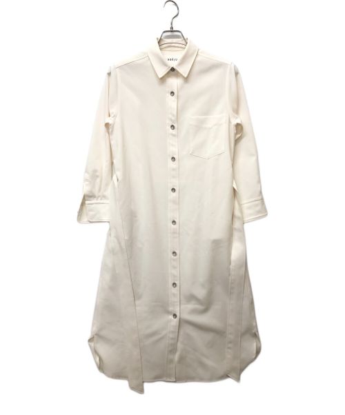 【中古・古着通販】SOEJU (ソージュ) ソフトオックスシャツワンピース ホワイト サイズ:SIZE S｜ブランド・古着通販  トレファク公式【TREFAC FASHION】スマホサイト