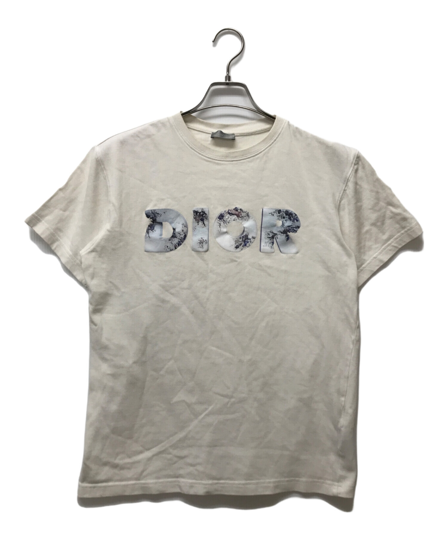 中古・古着通販】Christian Dior (クリスチャン ディオール) DANIEL ARSHAM (ダニエル・アルシャム) コラボロゴプリントTシャツ  ホワイト サイズ:SIZE XS｜ブランド・古着通販 トレファク公式【TREFAC FASHION】スマホサイト