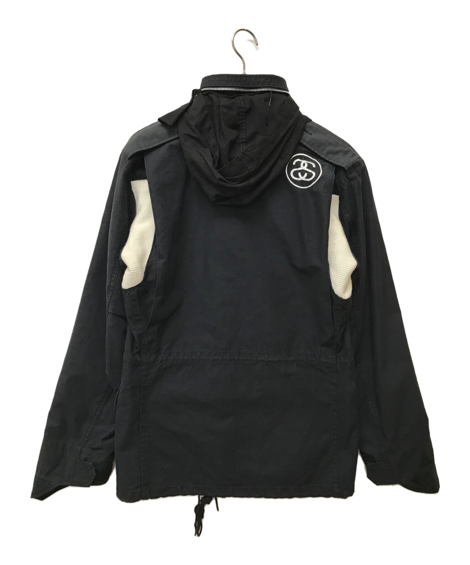 中古・古着通販】stussy (ステューシー) ALPHA (アルファ) コラボM65ジャケット ブラック サイズ:SIZE M｜ブランド・古着通販  トレファク公式【TREFAC FASHION】スマホサイト