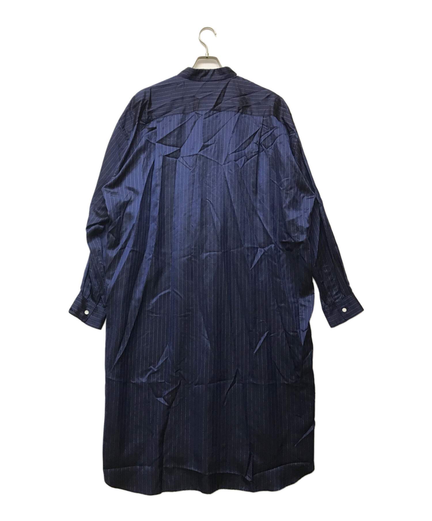 中古・古着通販】COMME des GARCONS HOMME PLUS (コムデギャルソンオムプリュス) ラメストライプオーバーサイズ長袖シャツ  ブルー サイズ:Ⅿ｜ブランド・古着通販 トレファク公式【TREFAC FASHION】スマホサイト