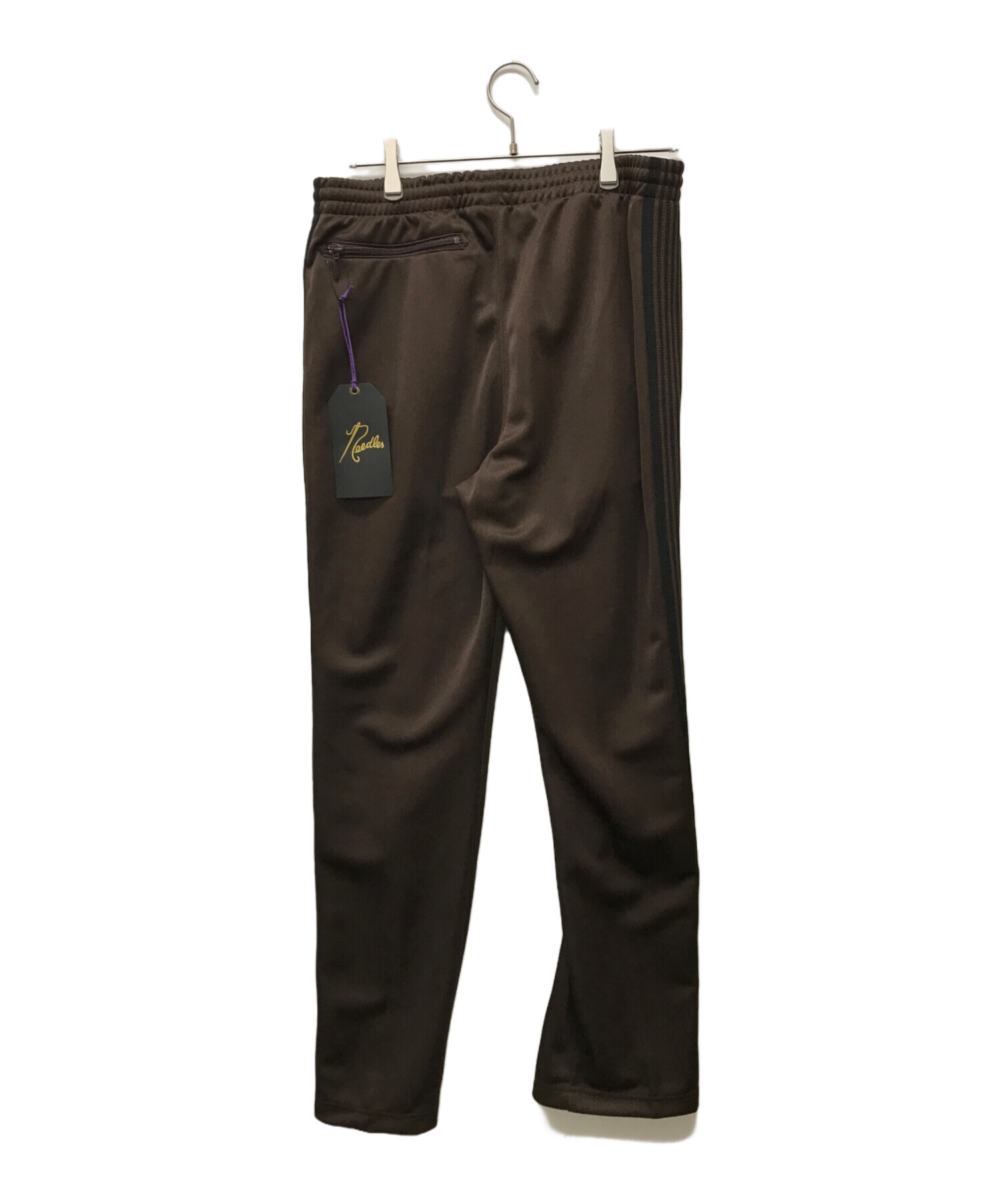 中古・古着通販】Needles (ニードルズ) Narrow Track Pant ブラウン サイズ:M｜ブランド・古着通販  トレファク公式【TREFAC FASHION】スマホサイト