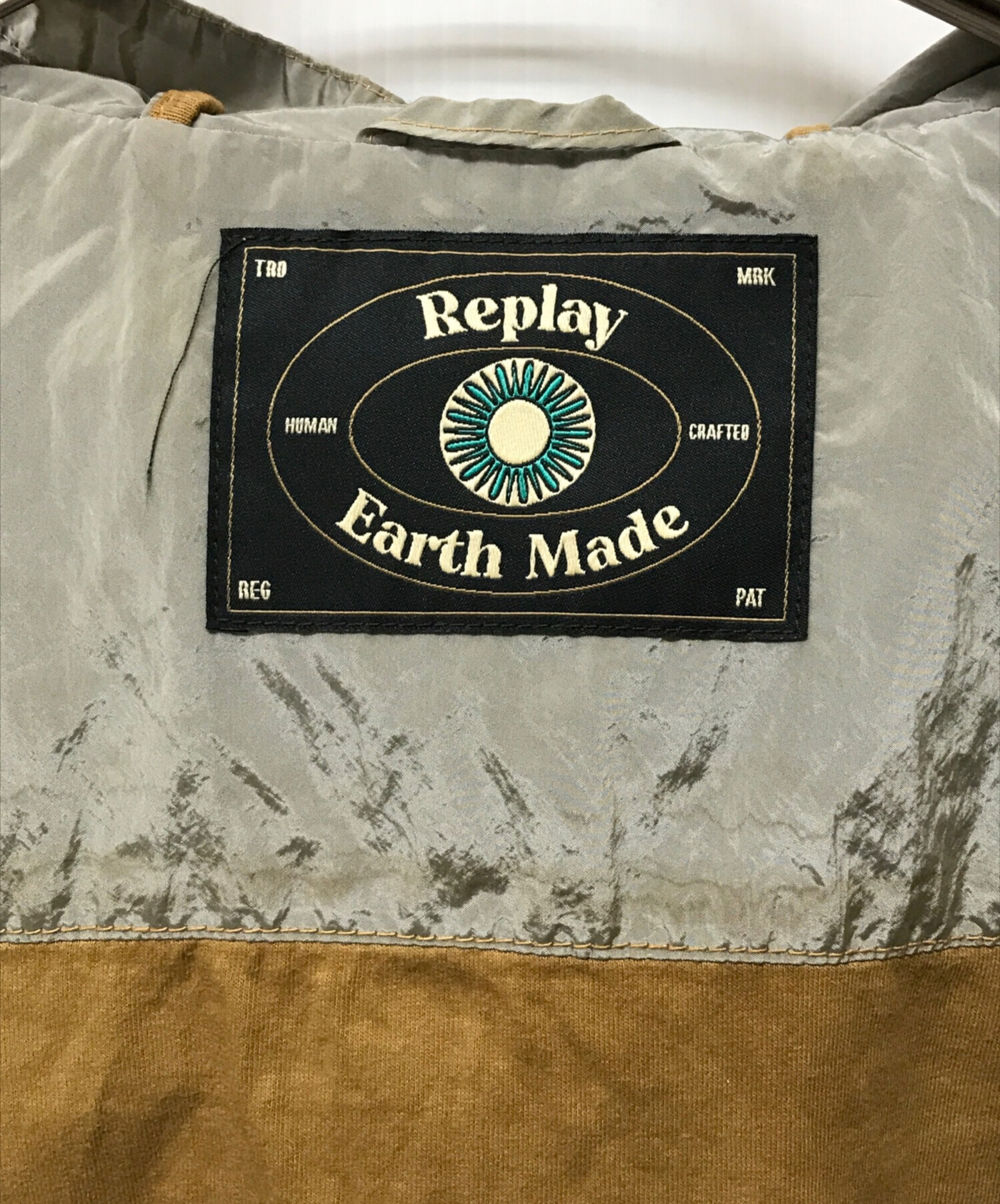 中古・古着通販】REPLAY (リプレイ) ガーメントダイナイロンフーディー グレー サイズ:SIZE M｜ブランド・古着通販  トレファク公式【TREFAC FASHION】スマホサイト