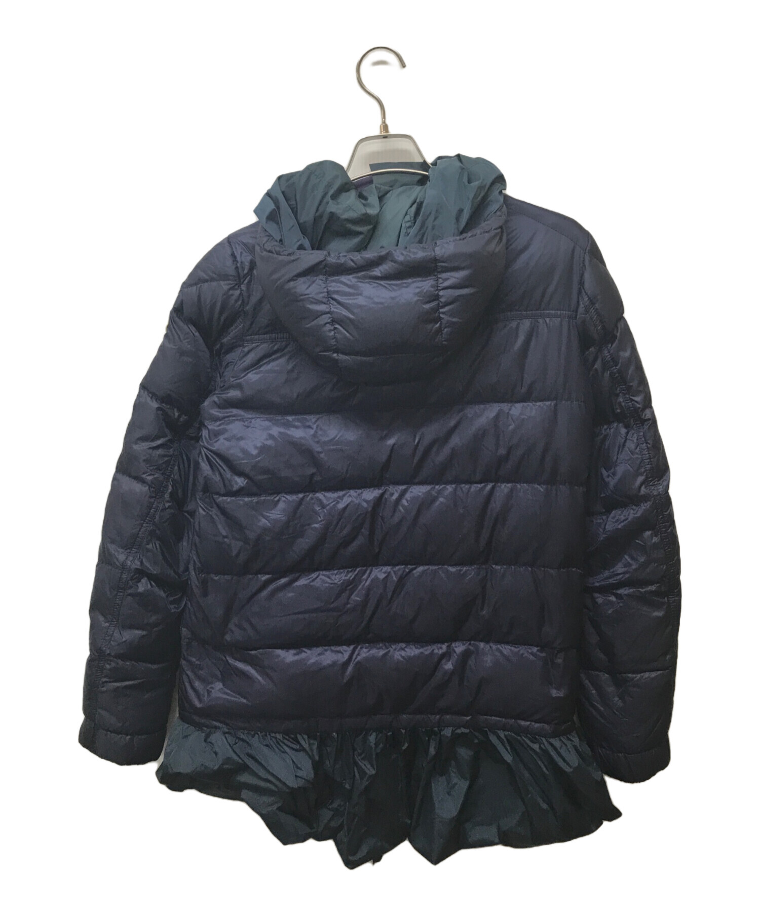 MONCLER S (モンクレールエス) セリナ リバーシブルダウンコート ネイビー サイズ:2