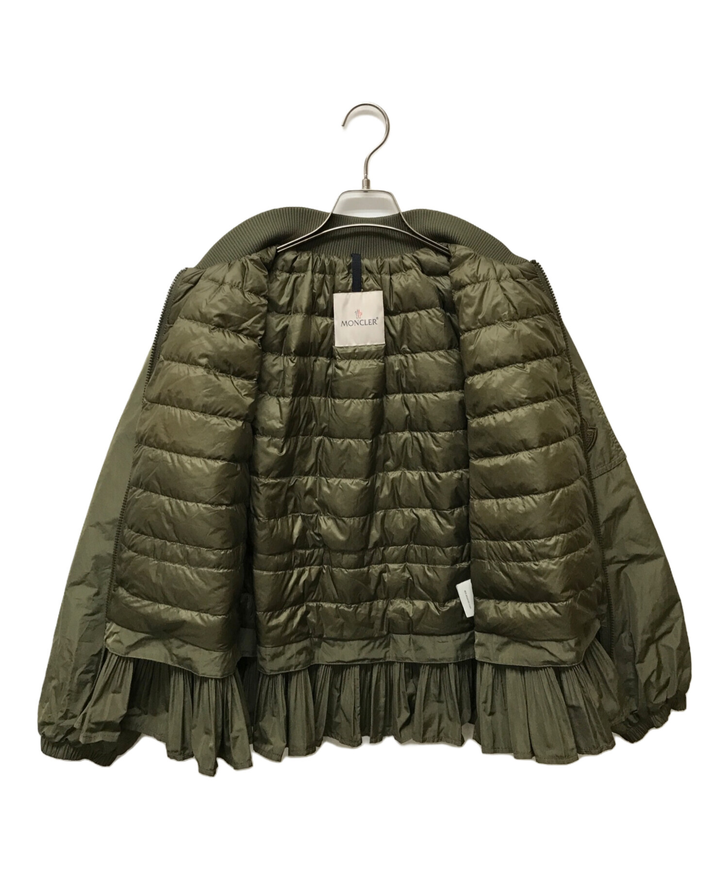 中古・古着通販】MONCLER (モンクレール) MIRAC GIUBBOTTO DOWN JACKET オリーブ サイズ:1｜ブランド・古着通販  トレファク公式【TREFAC FASHION】スマホサイト