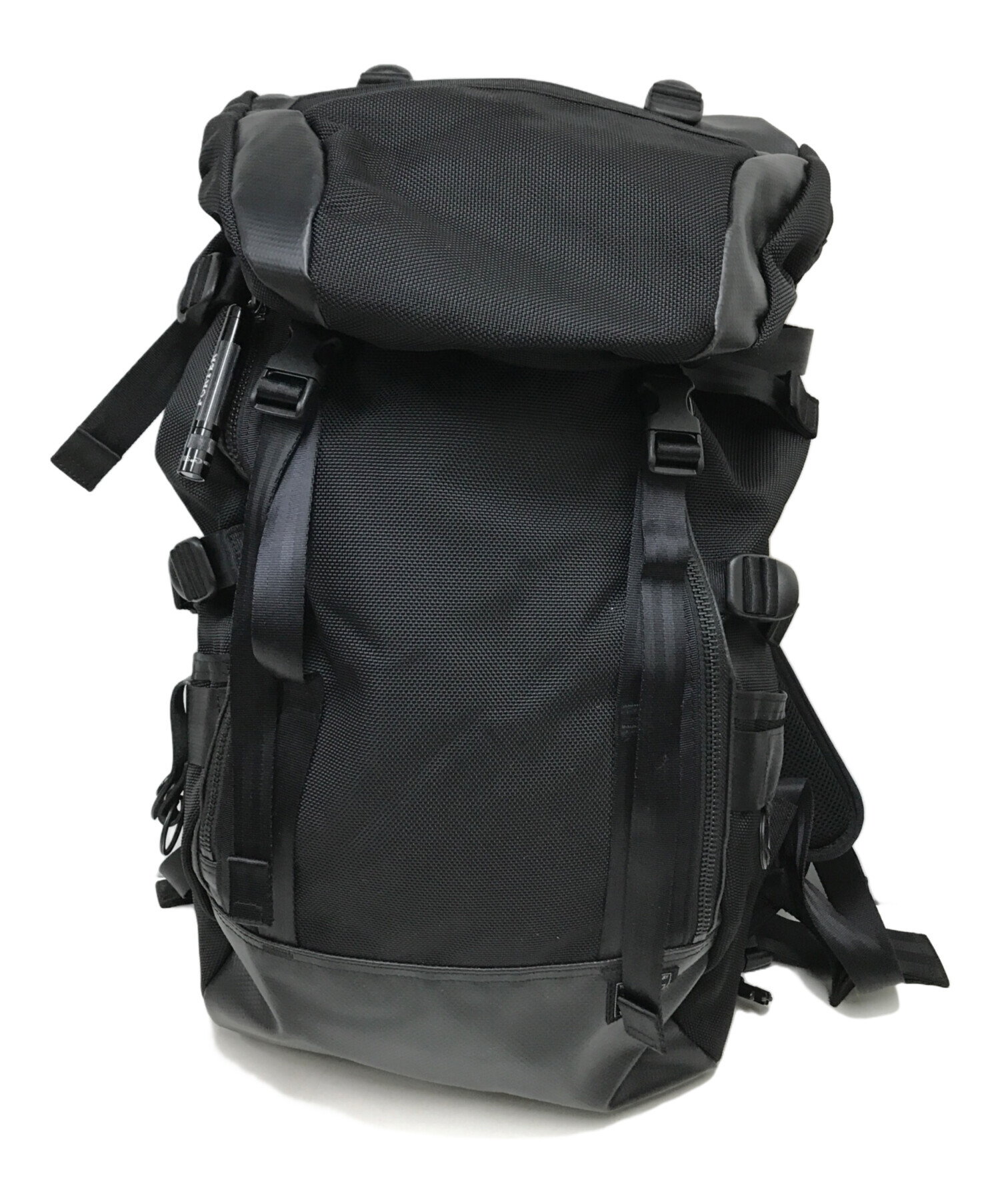 中古・古着通販】PORTER (ポーター) HEAT RUCKSACK ブラック｜ブランド・古着通販 トレファク公式【TREFAC  FASHION】スマホサイト