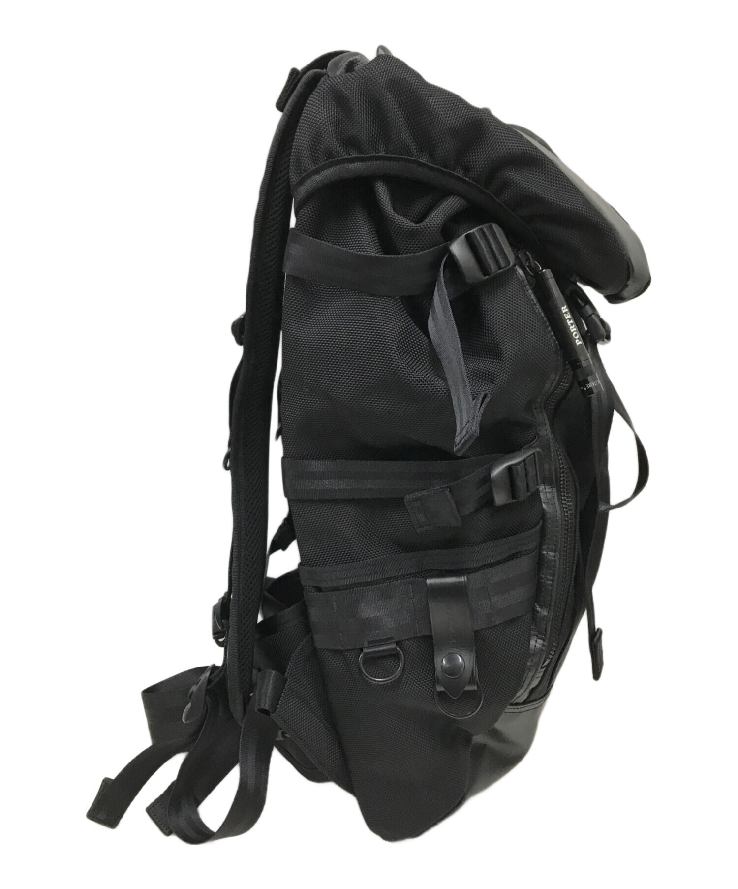 中古・古着通販】PORTER (ポーター) HEAT RUCKSACK ブラック｜ブランド・古着通販 トレファク公式【TREFAC  FASHION】スマホサイト