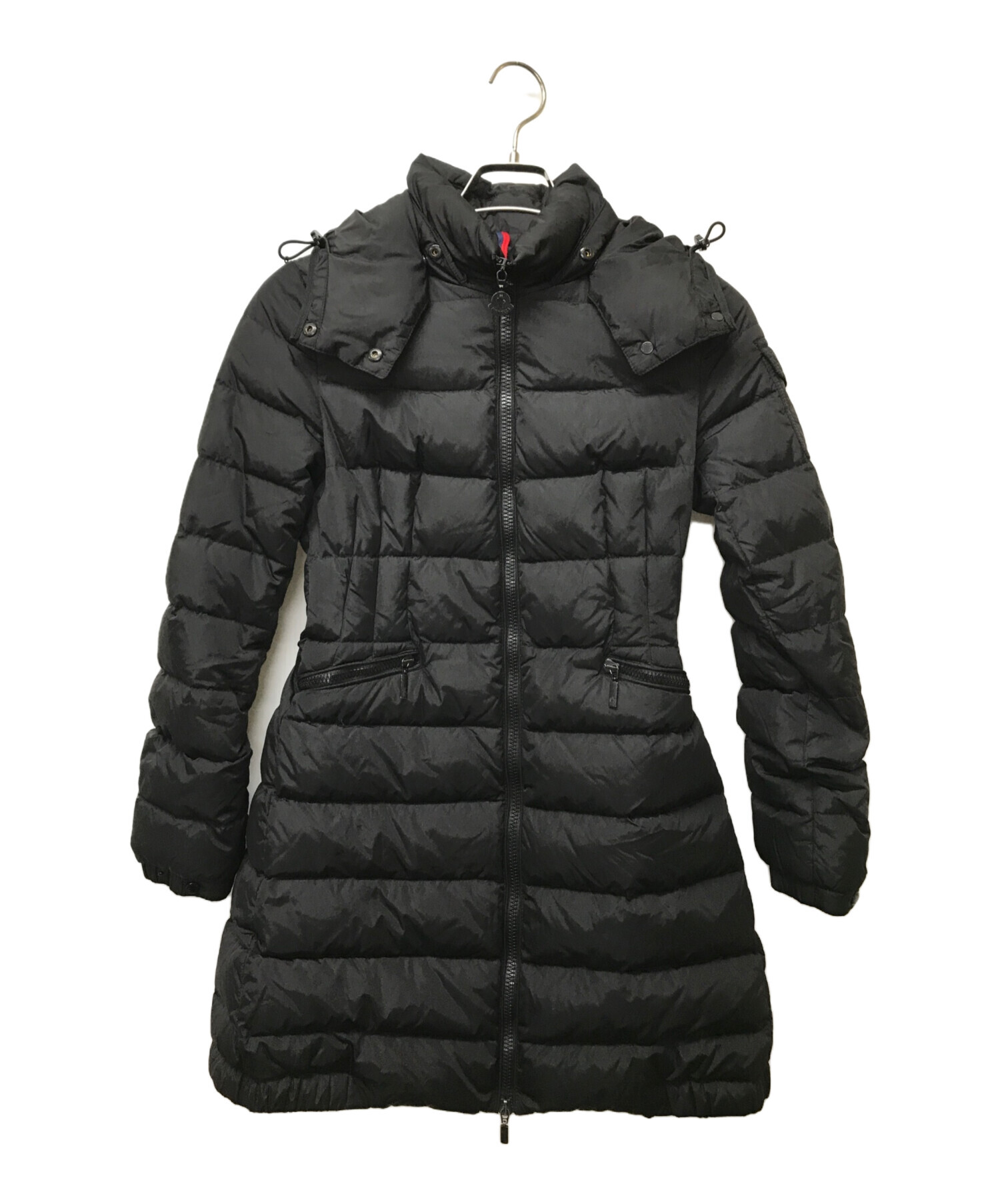 中古・古着通販】MONCLER (モンクレール) シャーパル ダウンコート ブラック サイズ:SIZE 0｜ブランド・古着通販  トレファク公式【TREFAC FASHION】スマホサイト