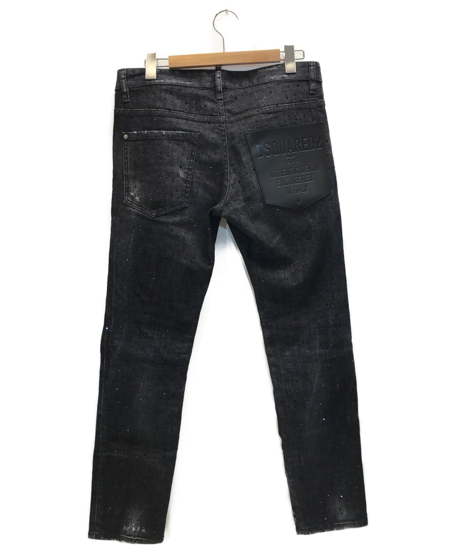 DSQUARED2 (ディースクエアード) デニムパンツ ブラック サイズ:表記サイズ：48 SKATER Jeans 20AW