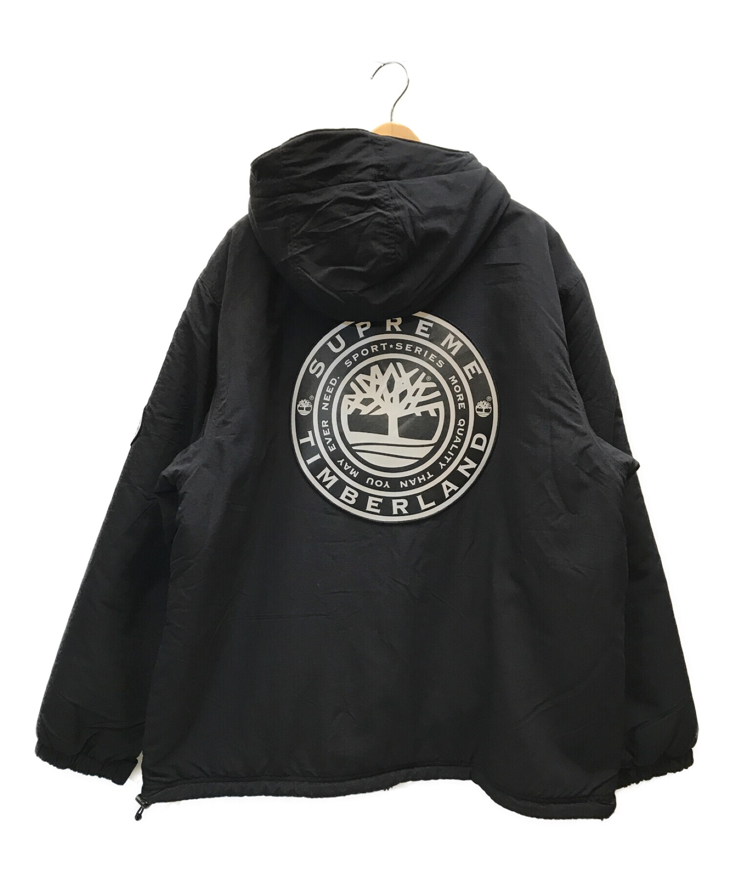 SUPREME×Timberland (シュプリーム×ティンバーランド) 21AW Reversible Ripstop Jacket ブラック  サイズ:表記サイズ：XL