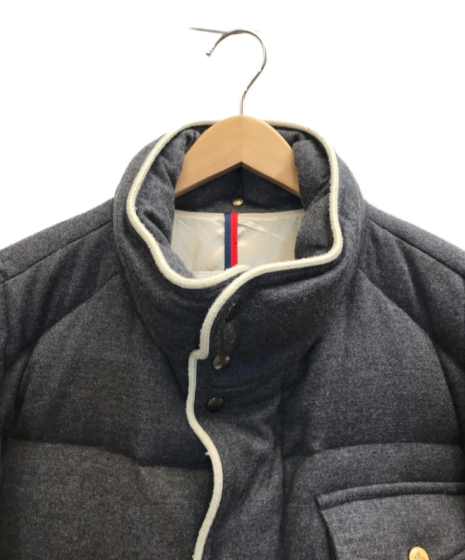 中古・古着通販】MONCLER (モンクレール) ウールダウンジャケット