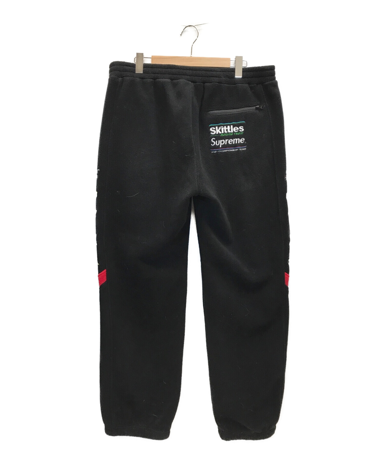 SUPREME (シュプリーム) 21AW Skittles Polartec Pant スキットルズ ポーラテック パンツ ブラック サイズ:XL