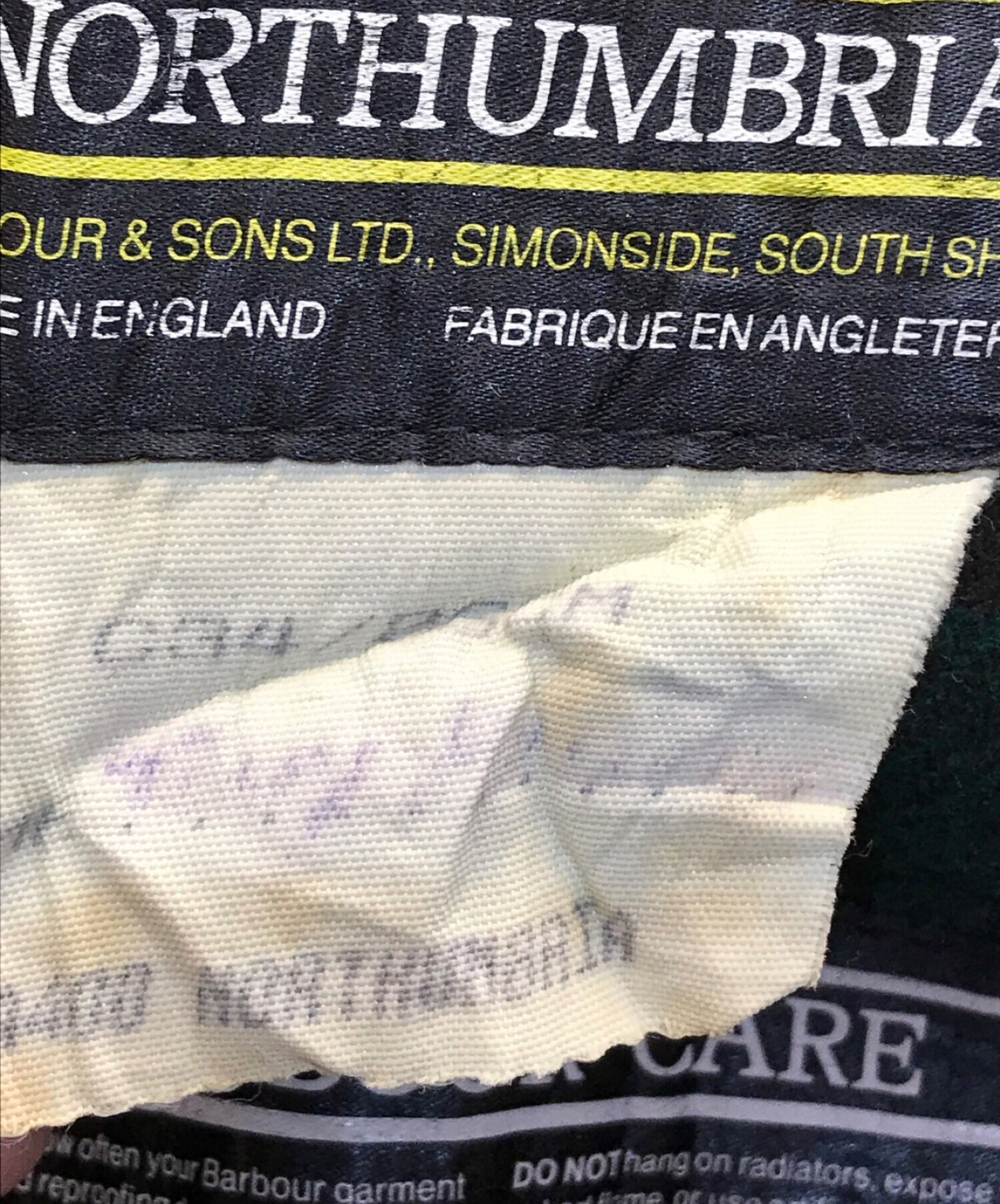 中古・古着通販】Barbour (バブアー) [古着]80s Northumbria ノーザン