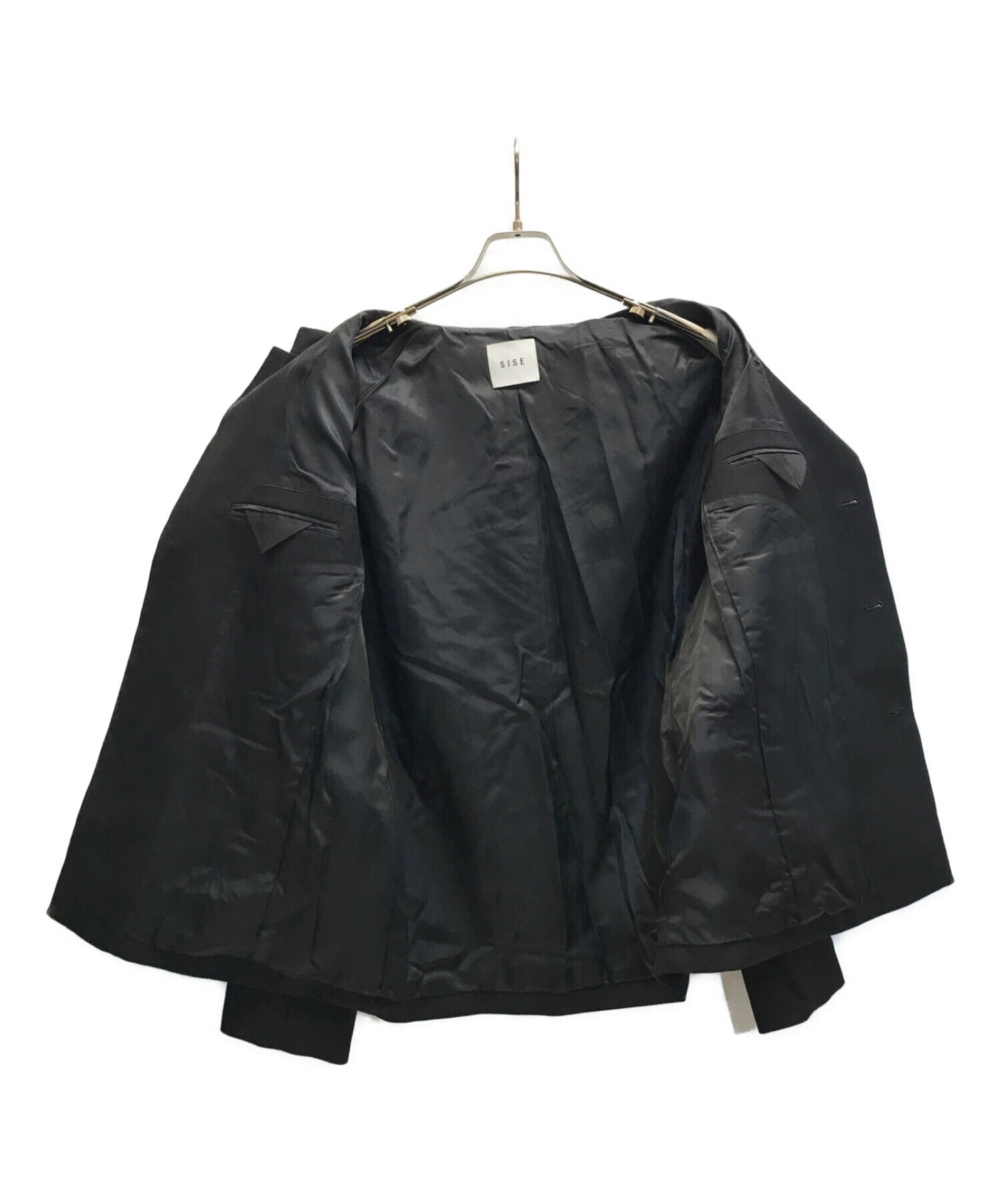 中古・古着通販】Sise (シセ) STAND COLLAR JACKET スタンドカラー