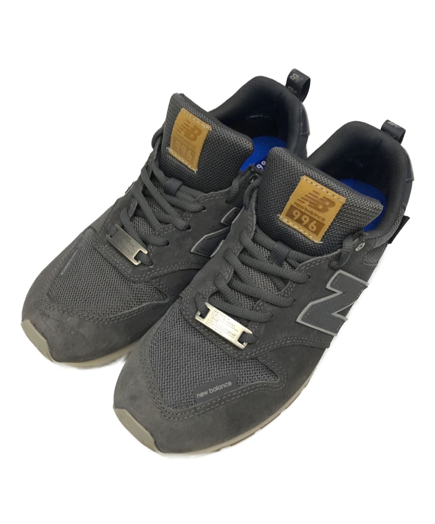 NEW BALANCE (ニューバランス) 996ローカットスニーカー グレー サイズ:26cm