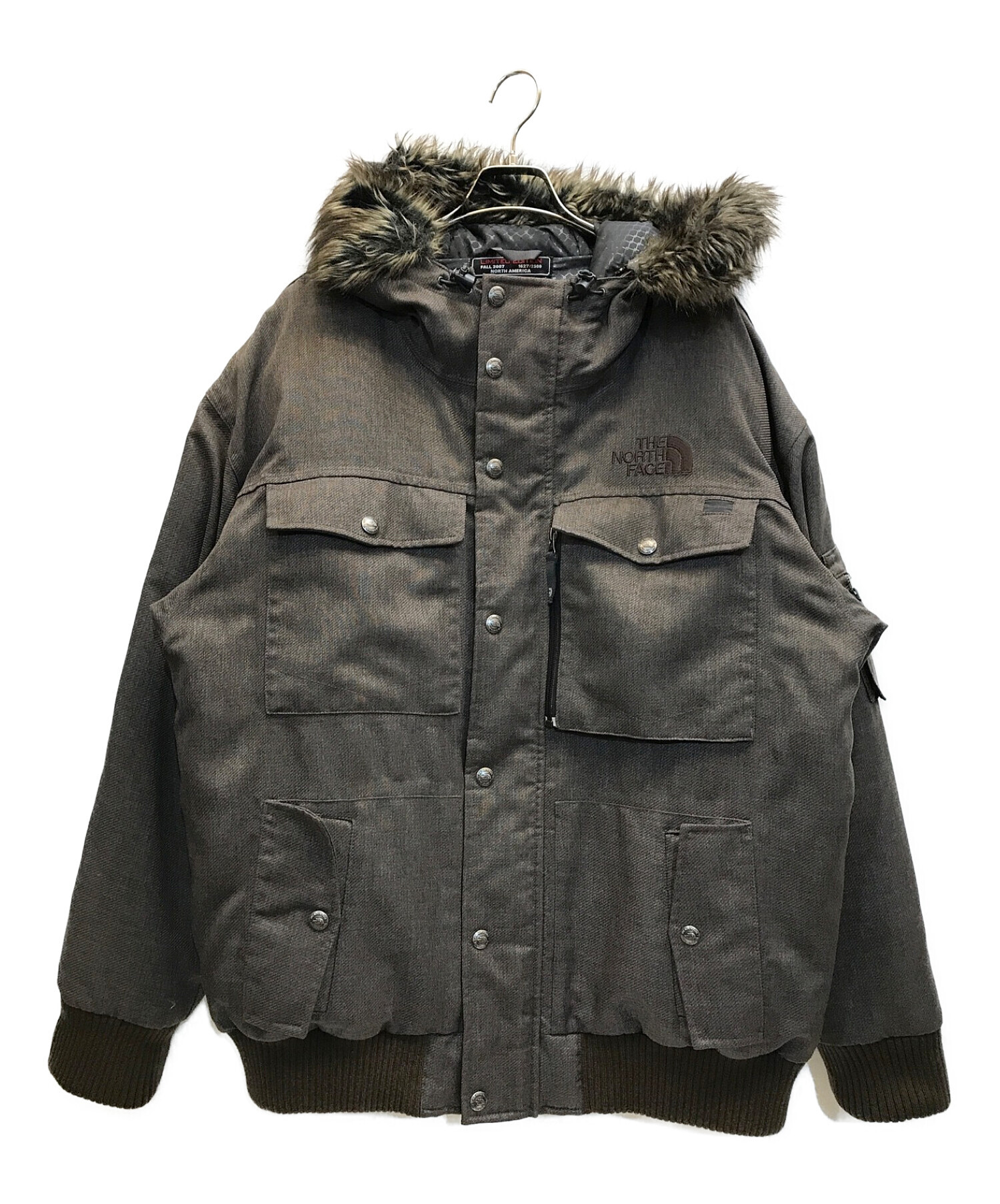 THE NORTH FACE (ザ ノース フェイス) GOTHAM DOWN JACKET ゴッサムダウンジャケット ブラウン サイズ:XL