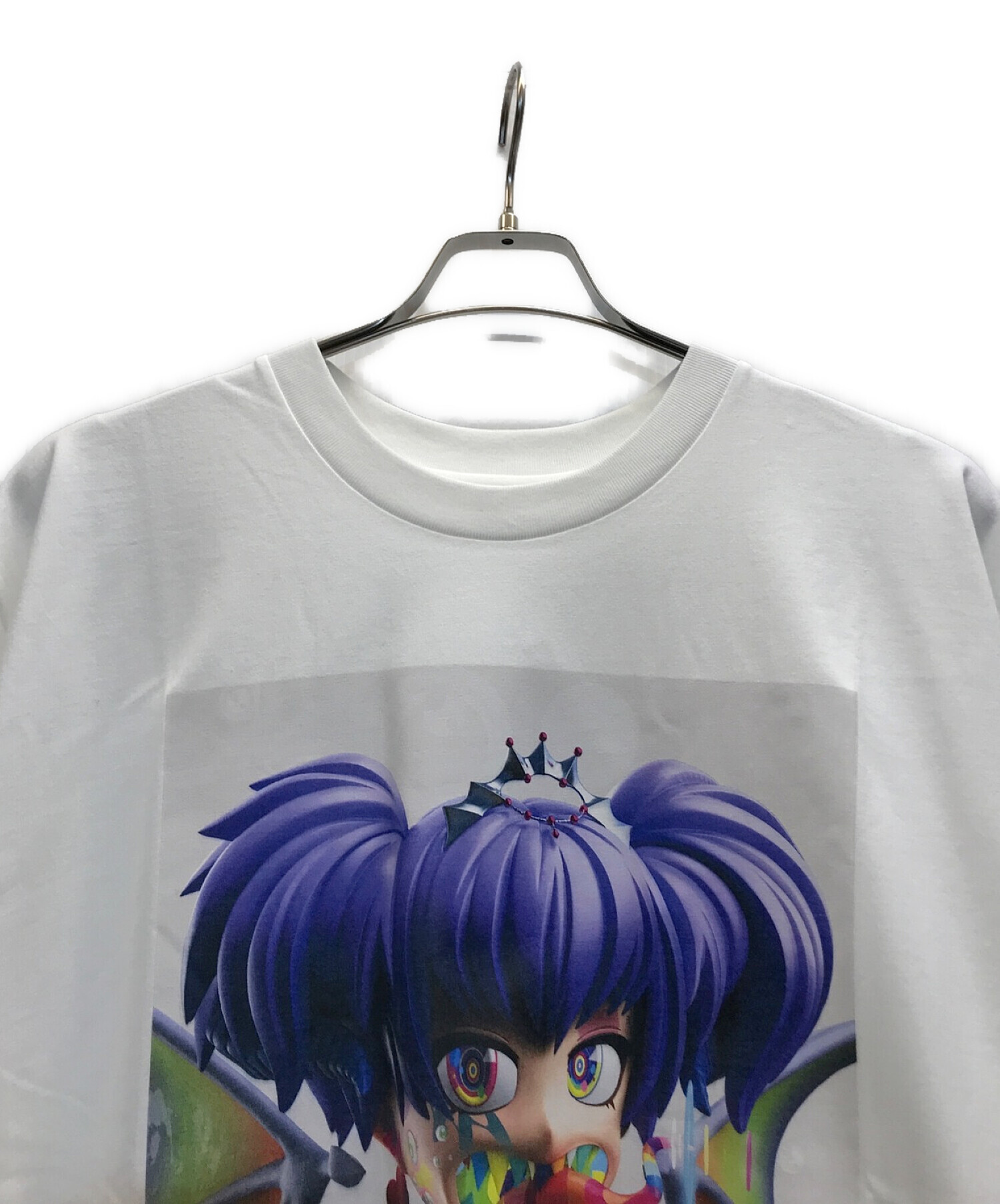 CLONE X (クローンエックス) T-Shirts #3 Devil Ko2 デビルKo2ちゃんプリントTシャツ ホワイト サイズ:XL