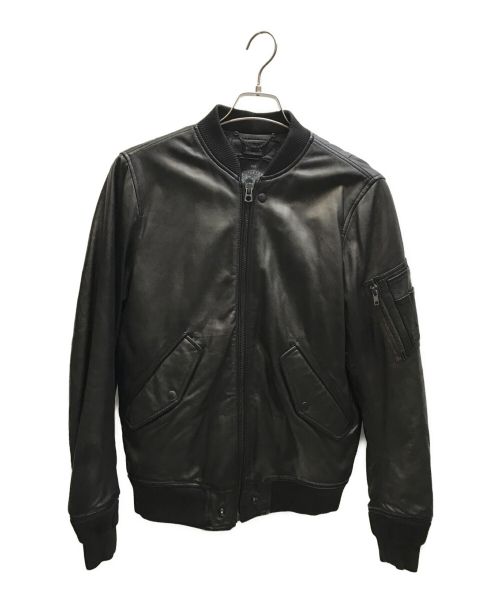 【中古・古着通販】DIESEL (ディーゼル) シープレザーMA1