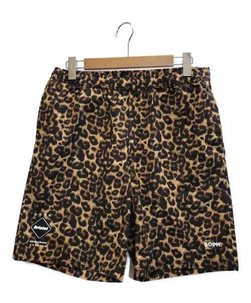 FCRB 22SS PRACTICE SHORTS BROWN LEOPARD | chidori.co