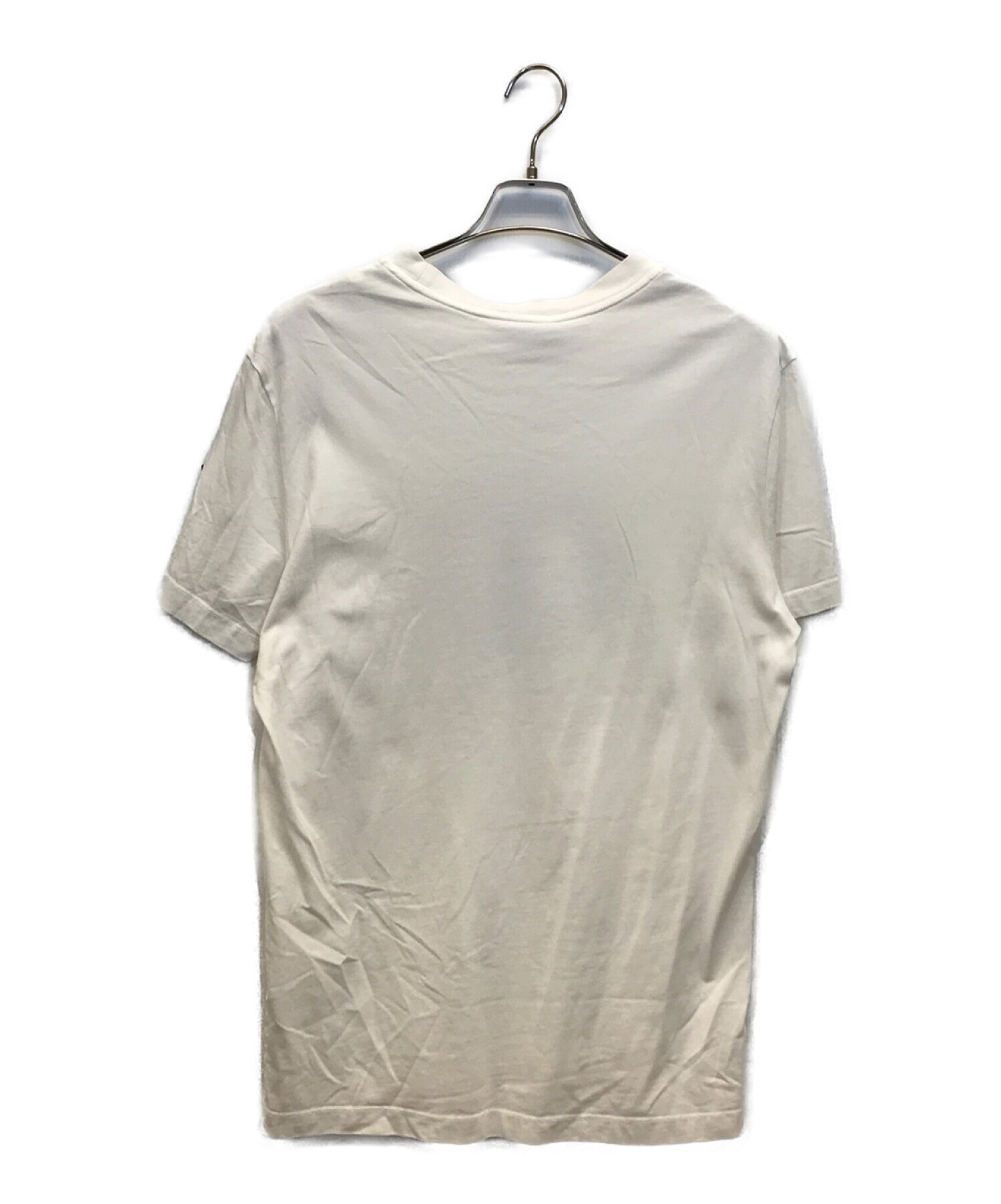MONCLER (モンクレール) OCEAN MAGLIA T-SHIRT オーシャン刺繍 半袖Tシャツ ホワイト サイズ:L