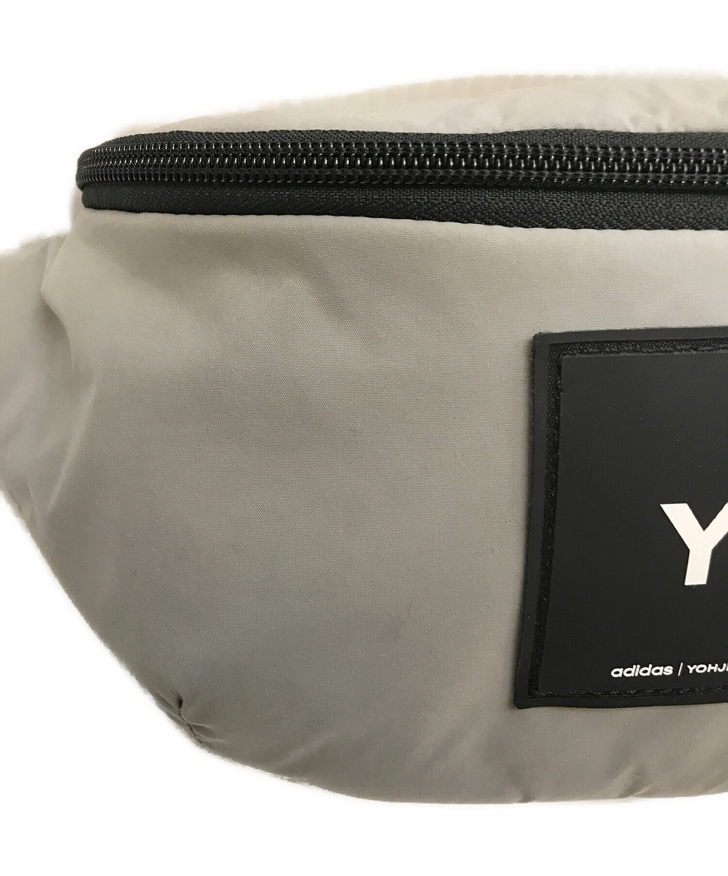 Y-3 (ワイスリー) WAISTBAG　ウェストバッグ　ロゴパッチ　ボディーバッグ グレー