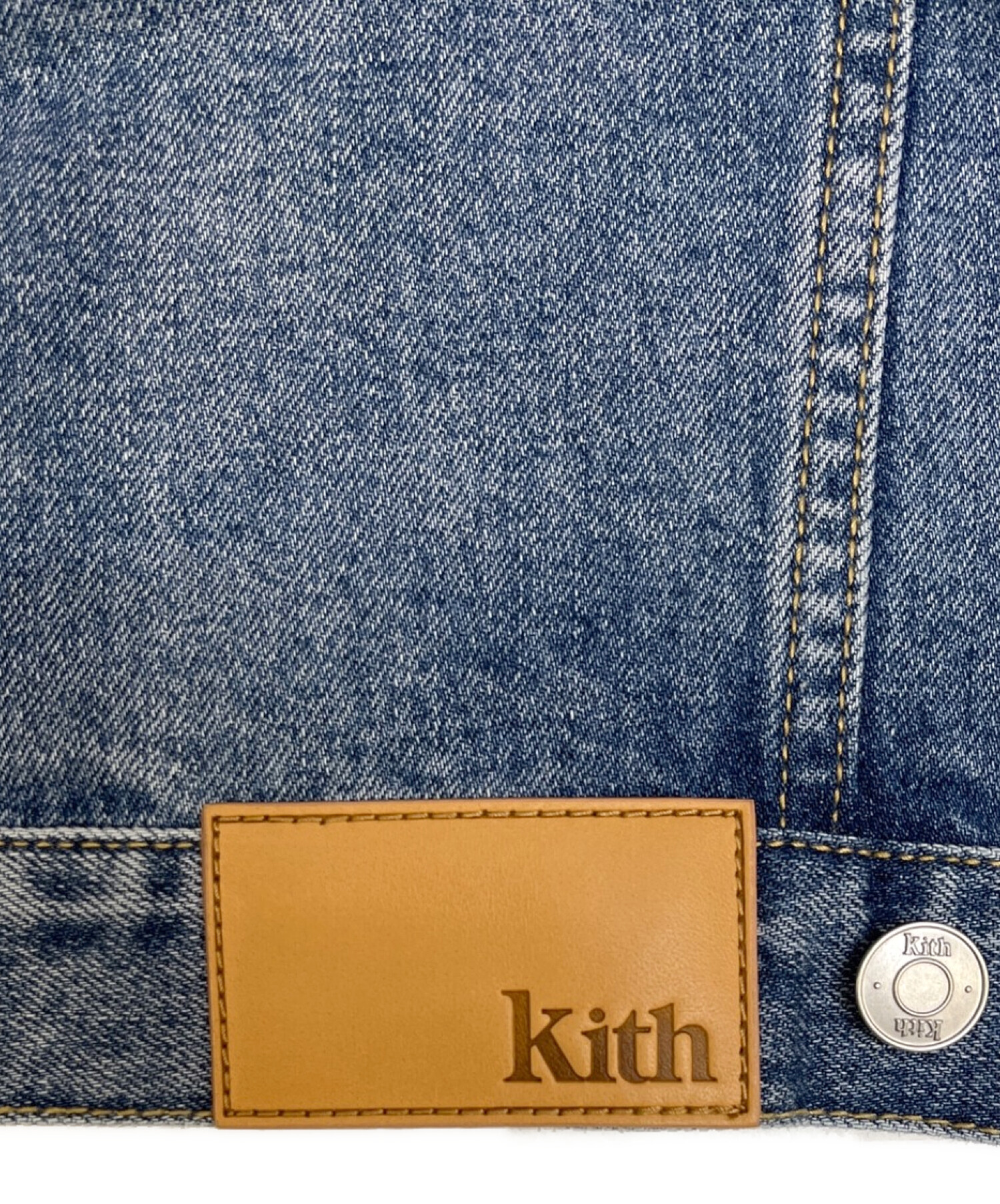 KITH (キス) Laight 2.0 Denim jacket ライト 2.0 デニム ジャケット インディゴ サイズ:M