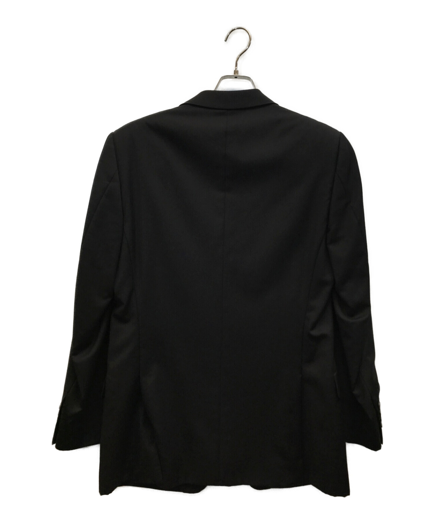 GUCCI (グッチ) 3Bテーラードジャケットセットアップ スーツ ブラック サイズ:46