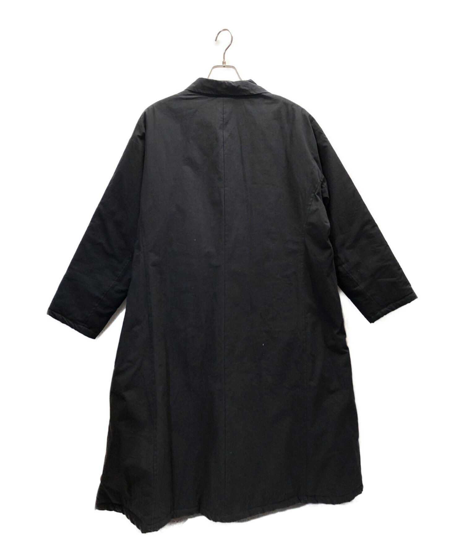 Yarmo (ヤーモ) 別注 Quilting Lab Coat キルティングラボコート ブラック サイズ:L