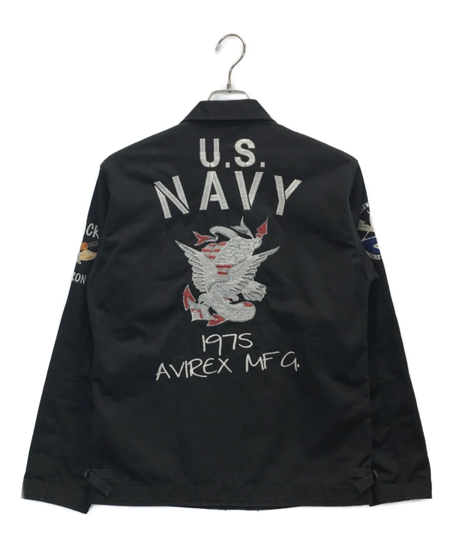 中古・古着通販】AVIREX (アヴィレックス) U.S.NAVY N-4 EMBROIDERY