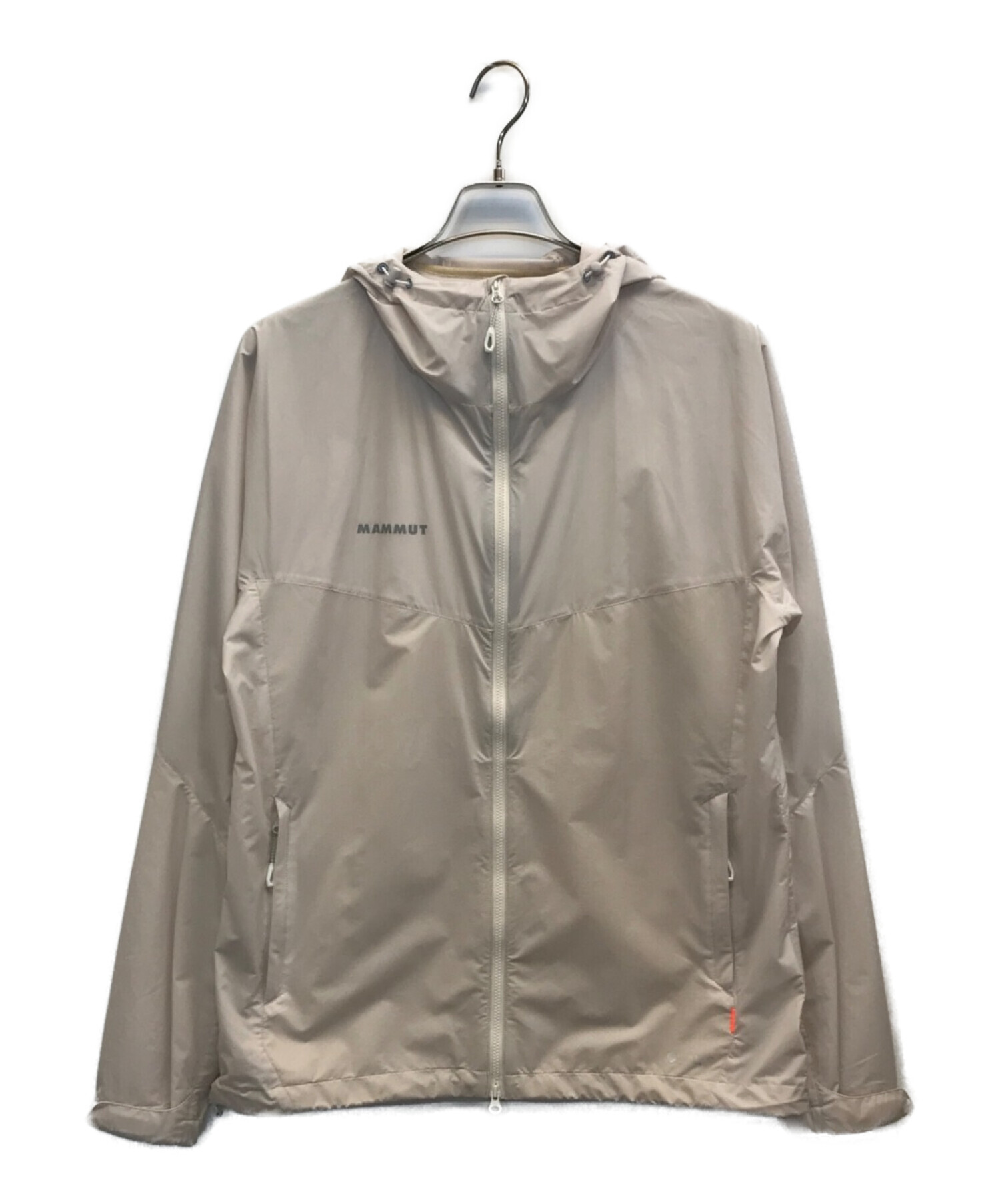 MAMMUT (マムート) Glider Jacket　グライダー ジャケット　ナイロンジャケット　フーデッドジャケット ベージュ サイズ:XL