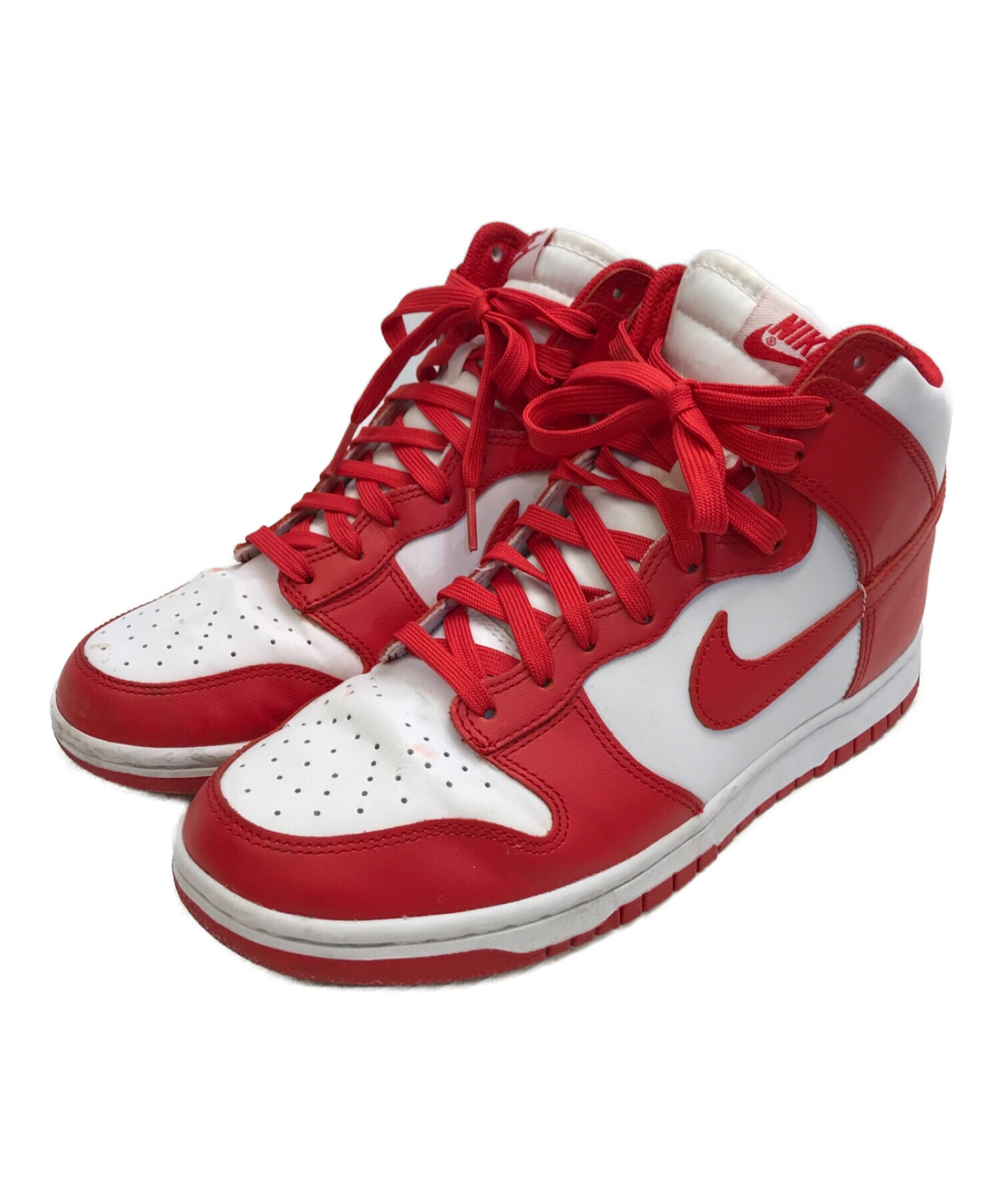 Nike DunkHigh Championship White and Red