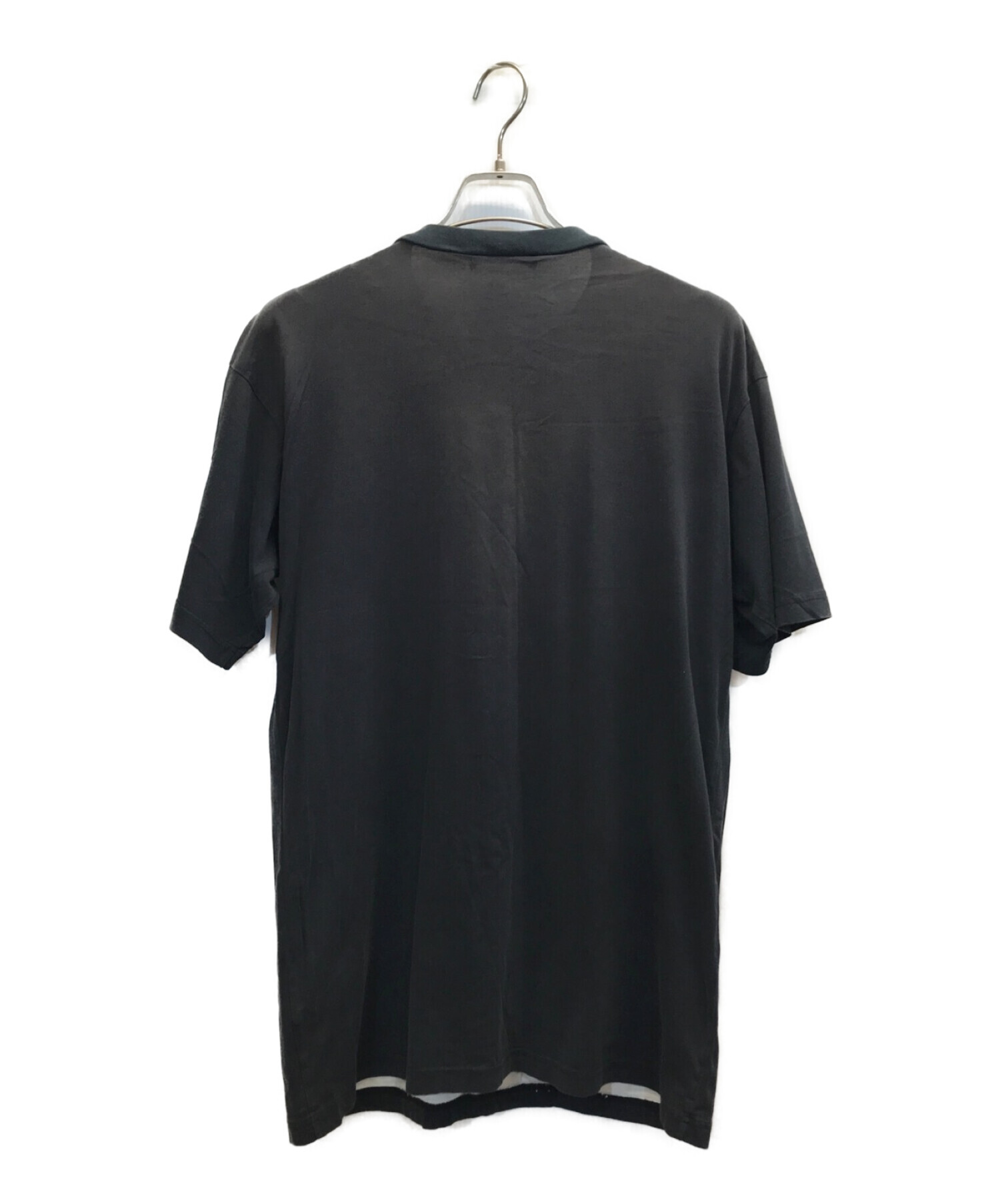 RAF SIMONS (ラフシモンズ) 03SS消費者期カッティングTシャツ ブラック サイズ:48