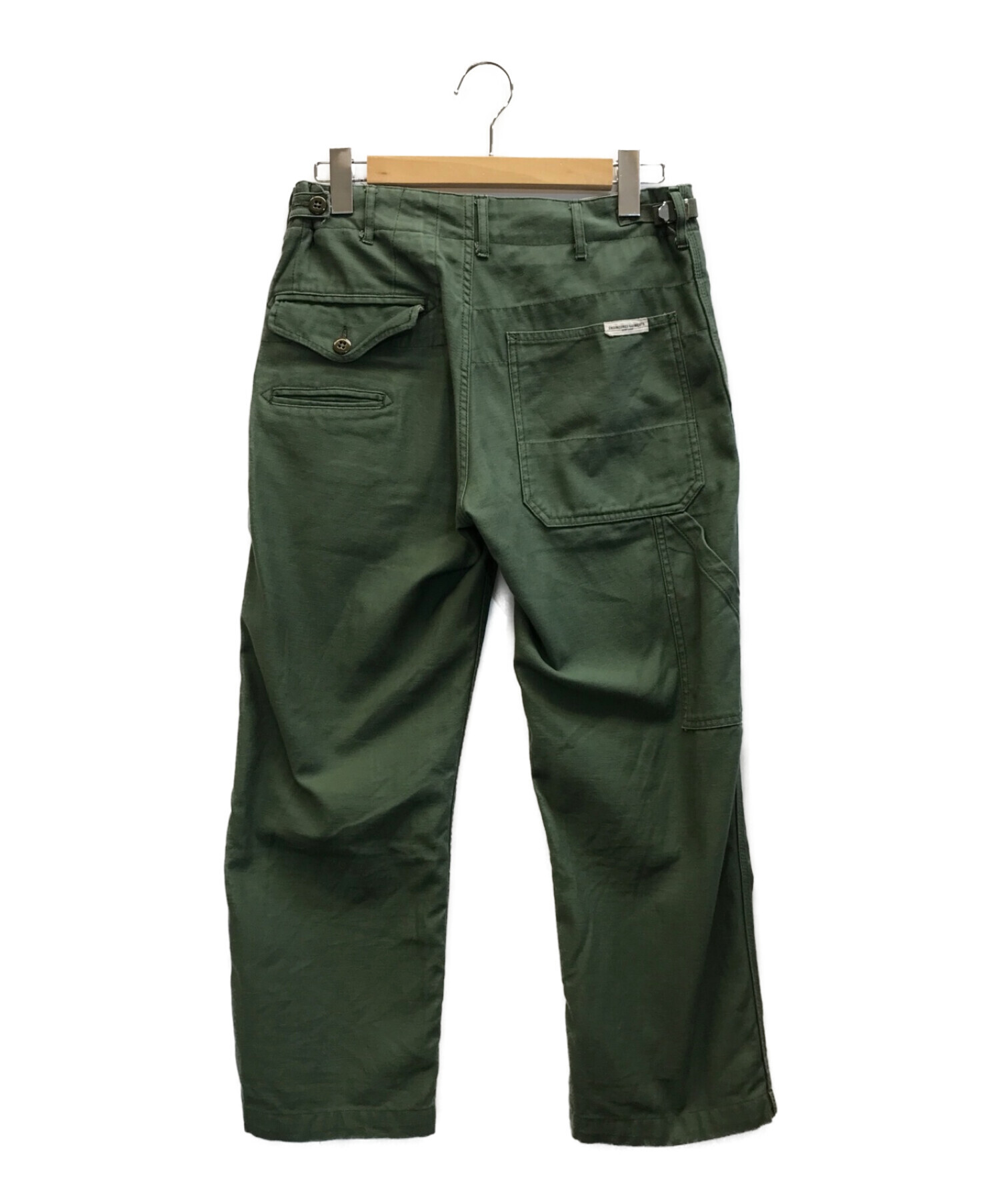 Engineered Garments (エンジニアードガーメンツ) BEAMS PLUS (ビームスプラス) 別注GLASSFIELD PANTS  グラスフィールドパンツ ミリタリーパンツ オリーブ サイズ:30