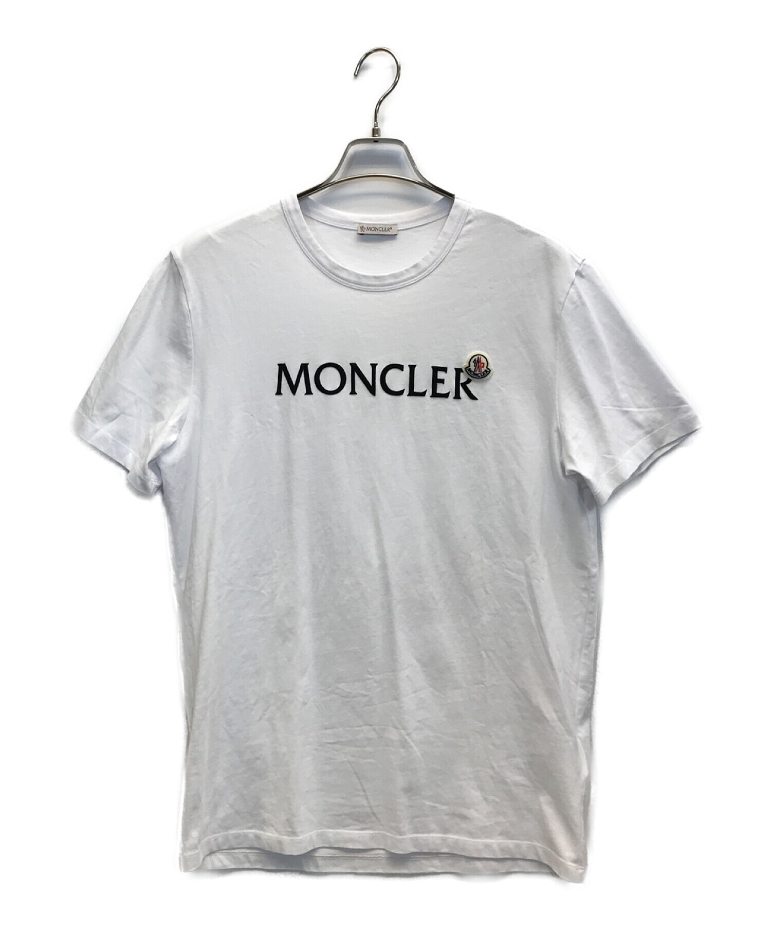 ブランド MONCLER フロントロゴプリントtシャツの通販 by TK