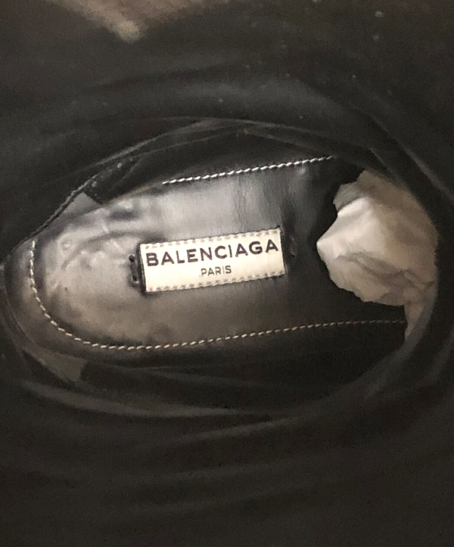 中古・古着通販】BALENCIAGA (バレンシアガ) ロングブーツ ブラック